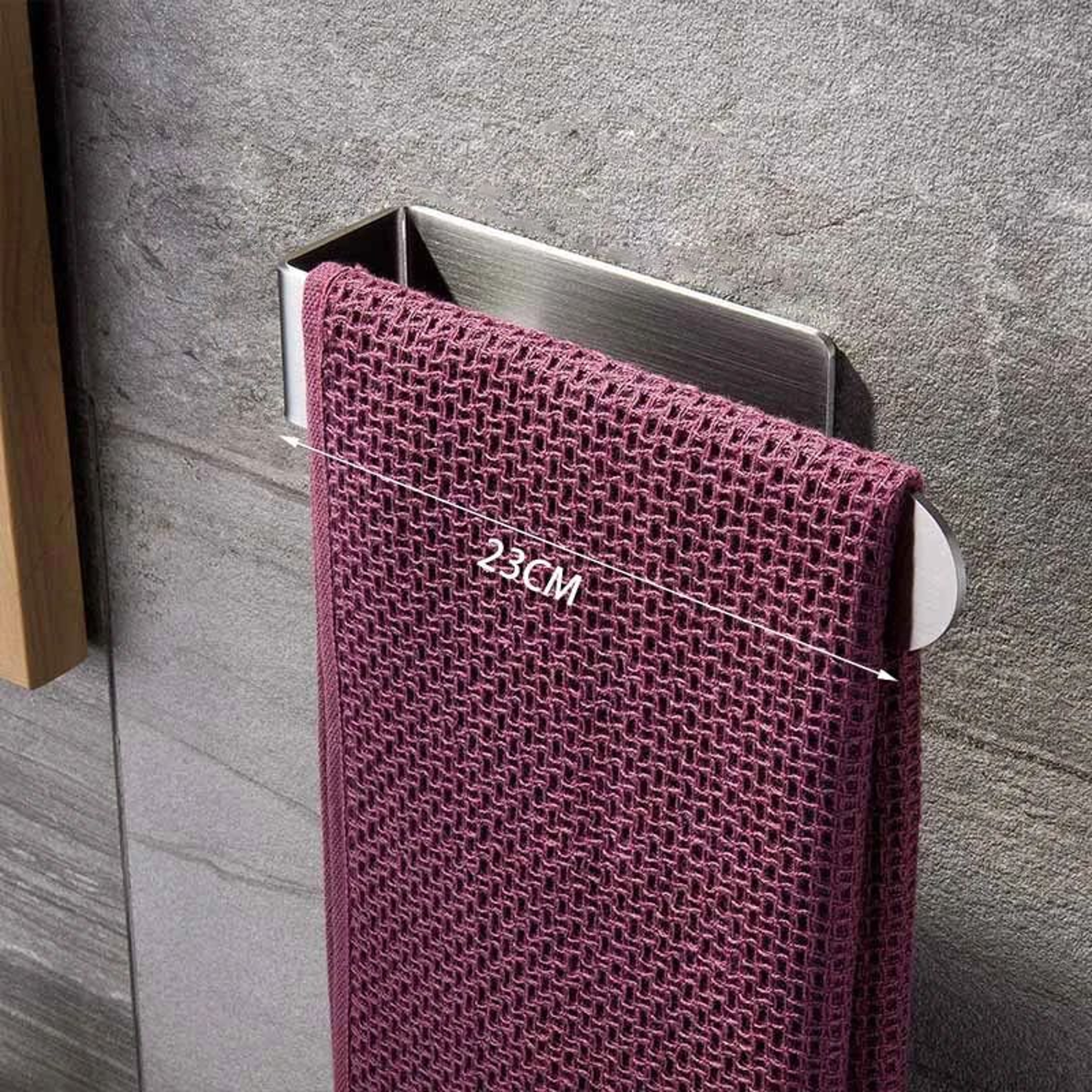 No Drill Self Adhesive Towel Rack 10