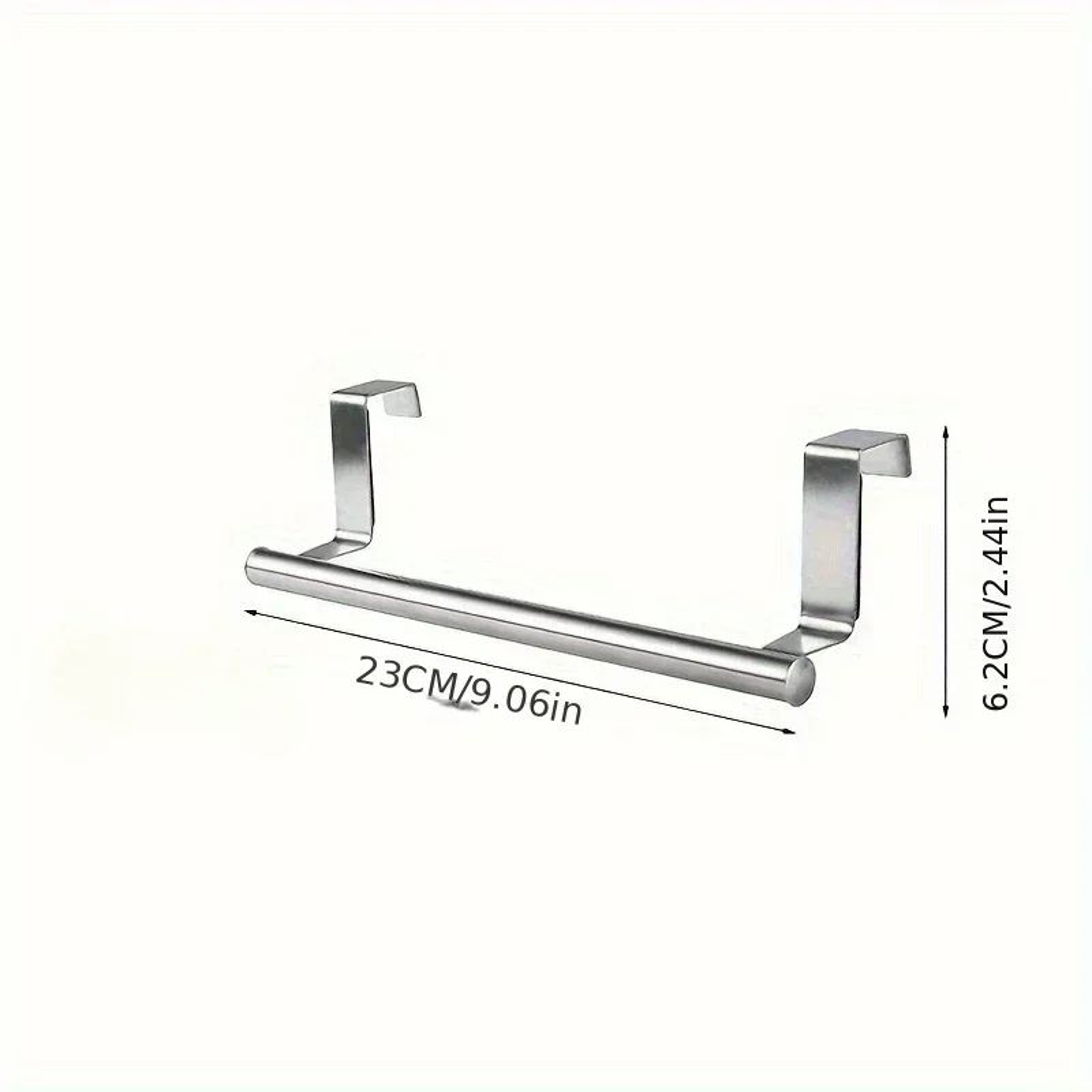 No Drill Stainless Steel Towel Rack 11