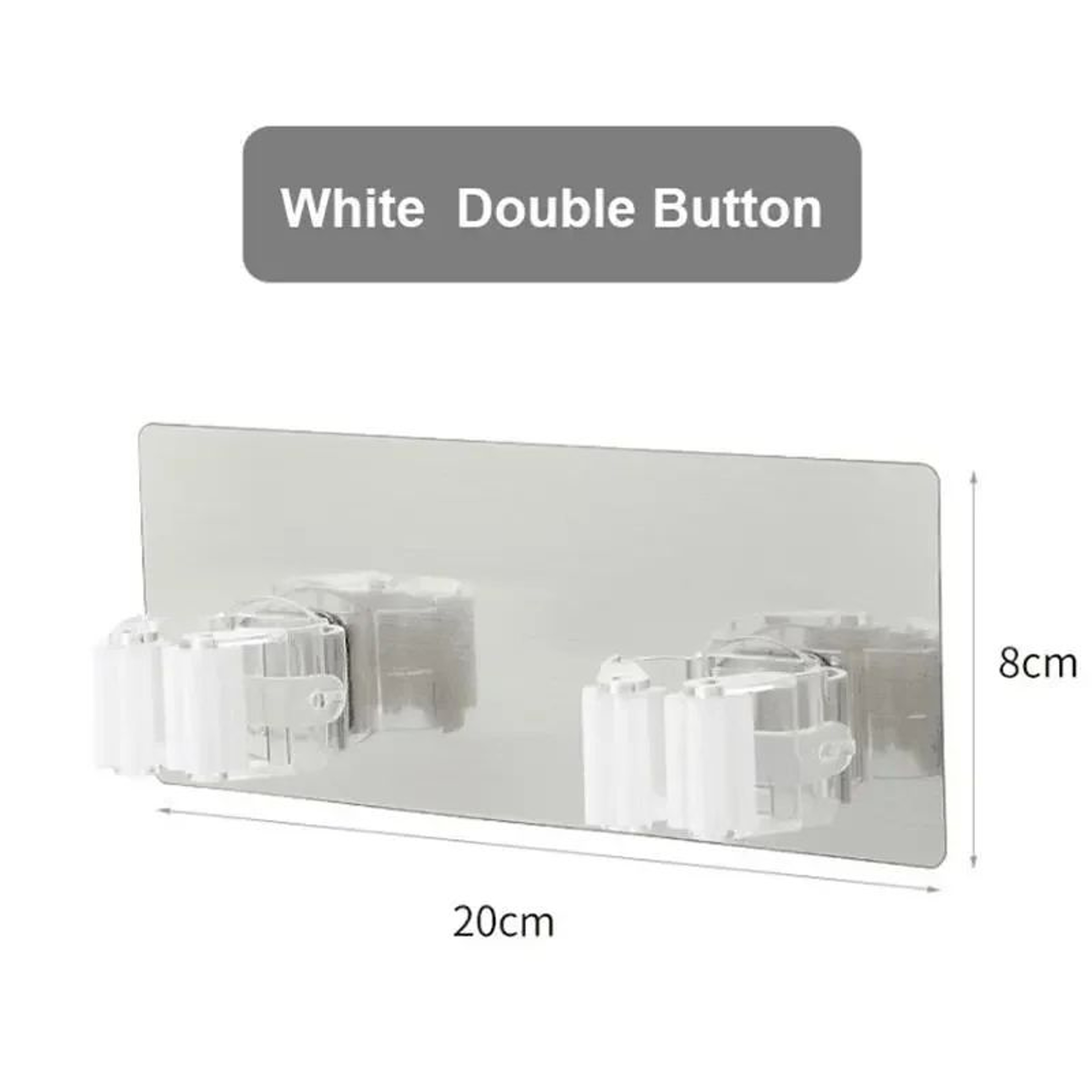 NoDrill Roller Mop  Broom Holder 8