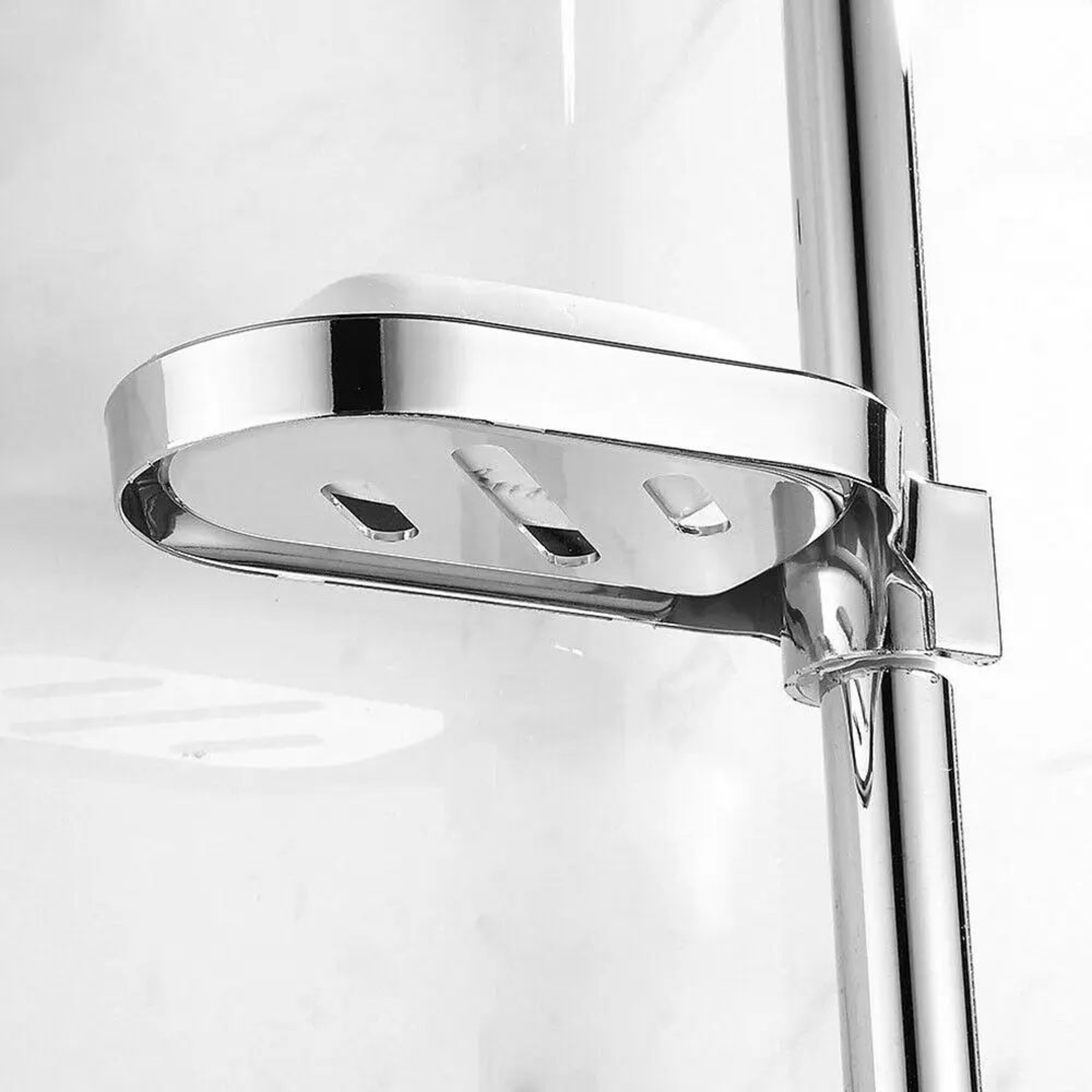 Adjustable Slide Rail Soap Dish Holder 5