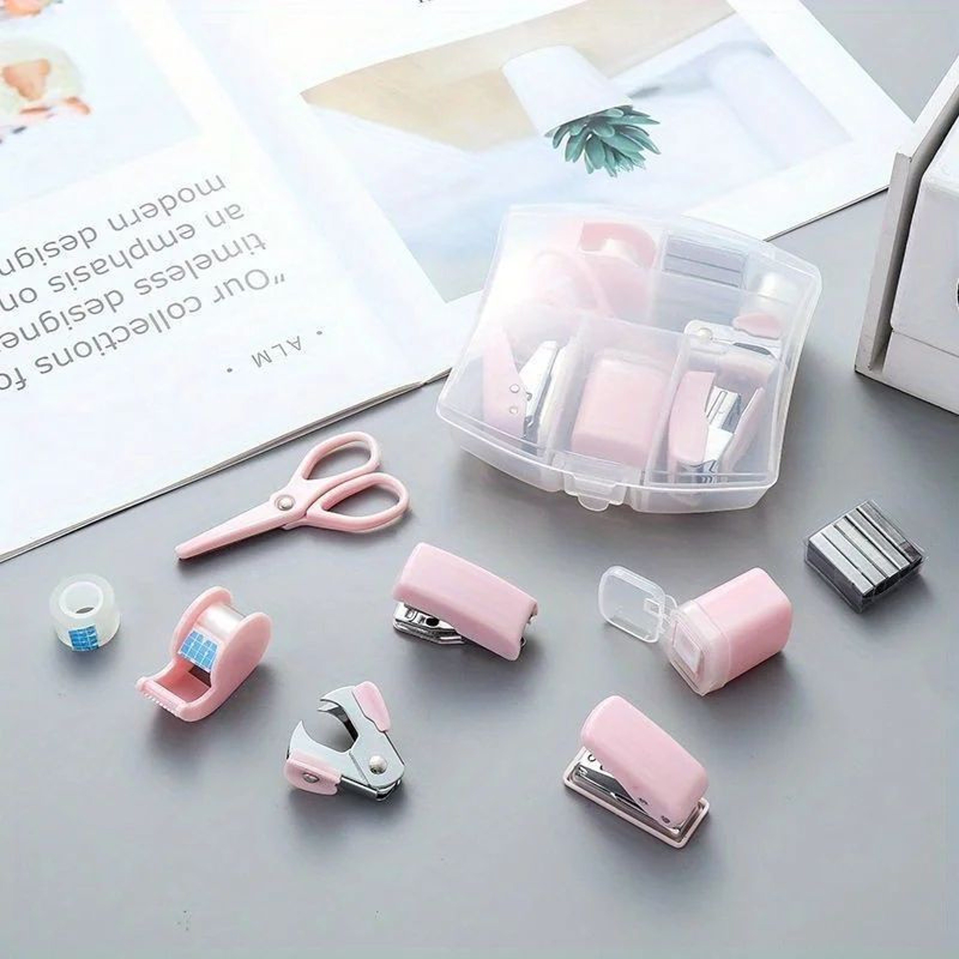 8Piece Portable Mini Stationery Set 0