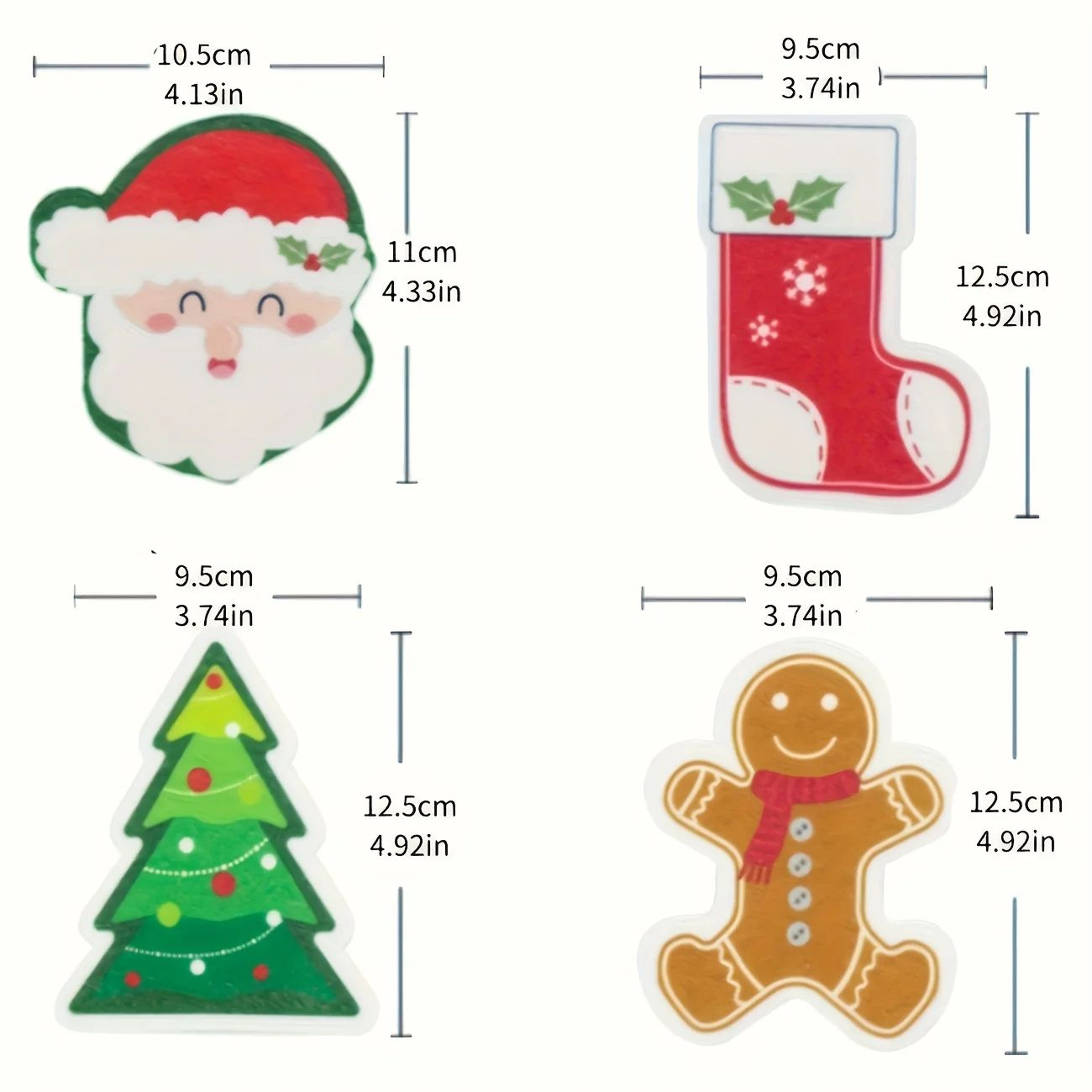 4Piece Christmas Kitchen Sponge Set 2