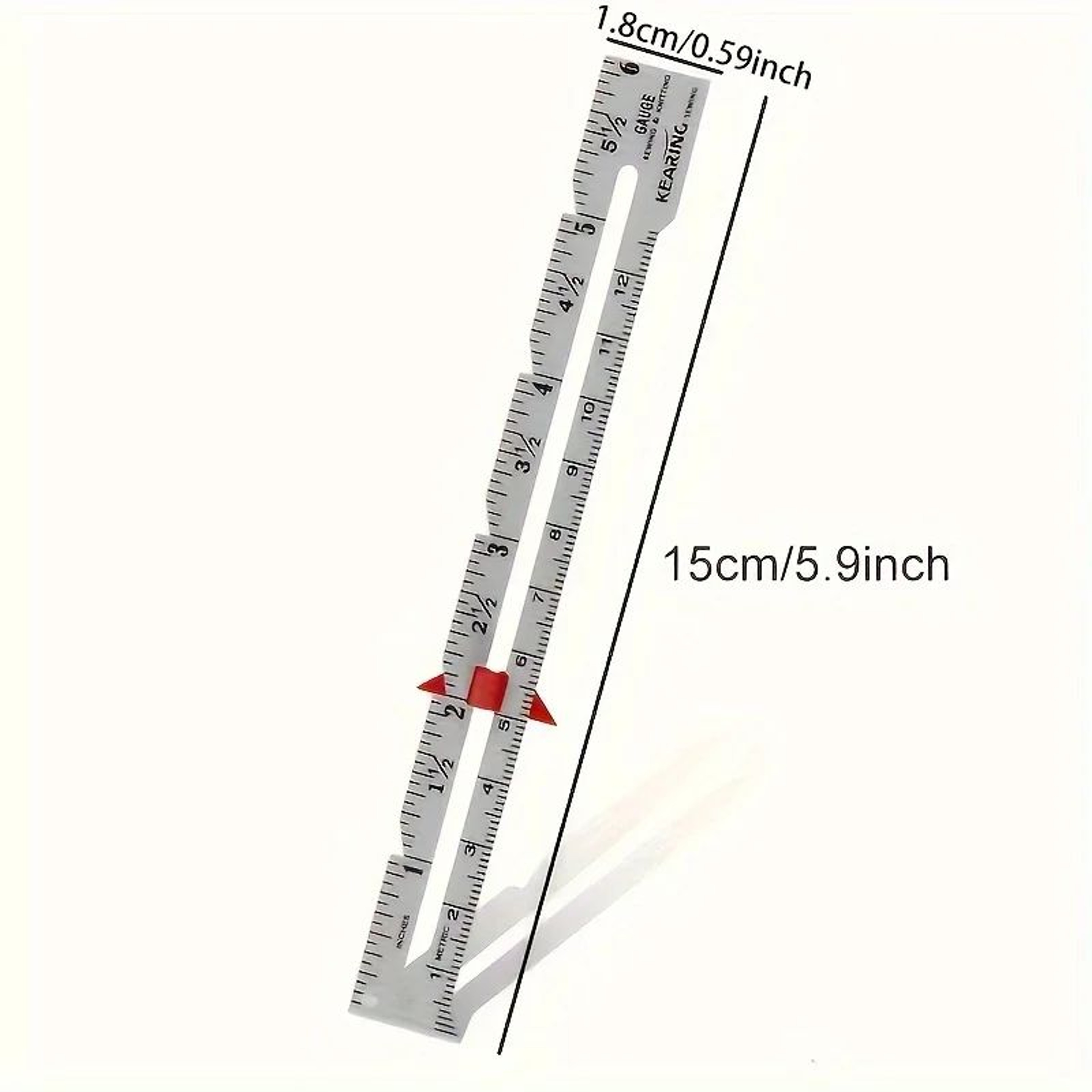 Aluminum Sliding Seam Gauge 3
