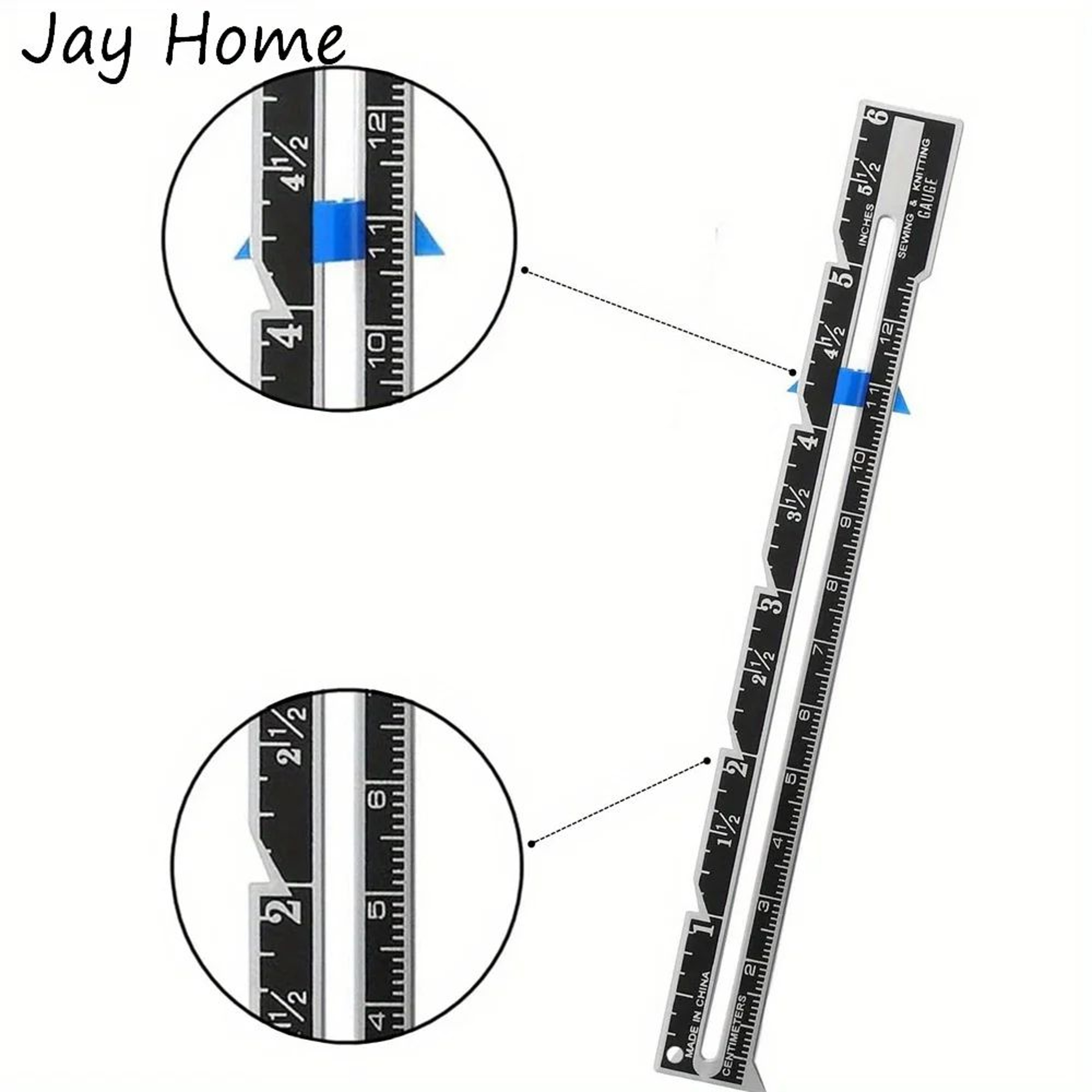 Aluminum Sliding Seam Gauge 6