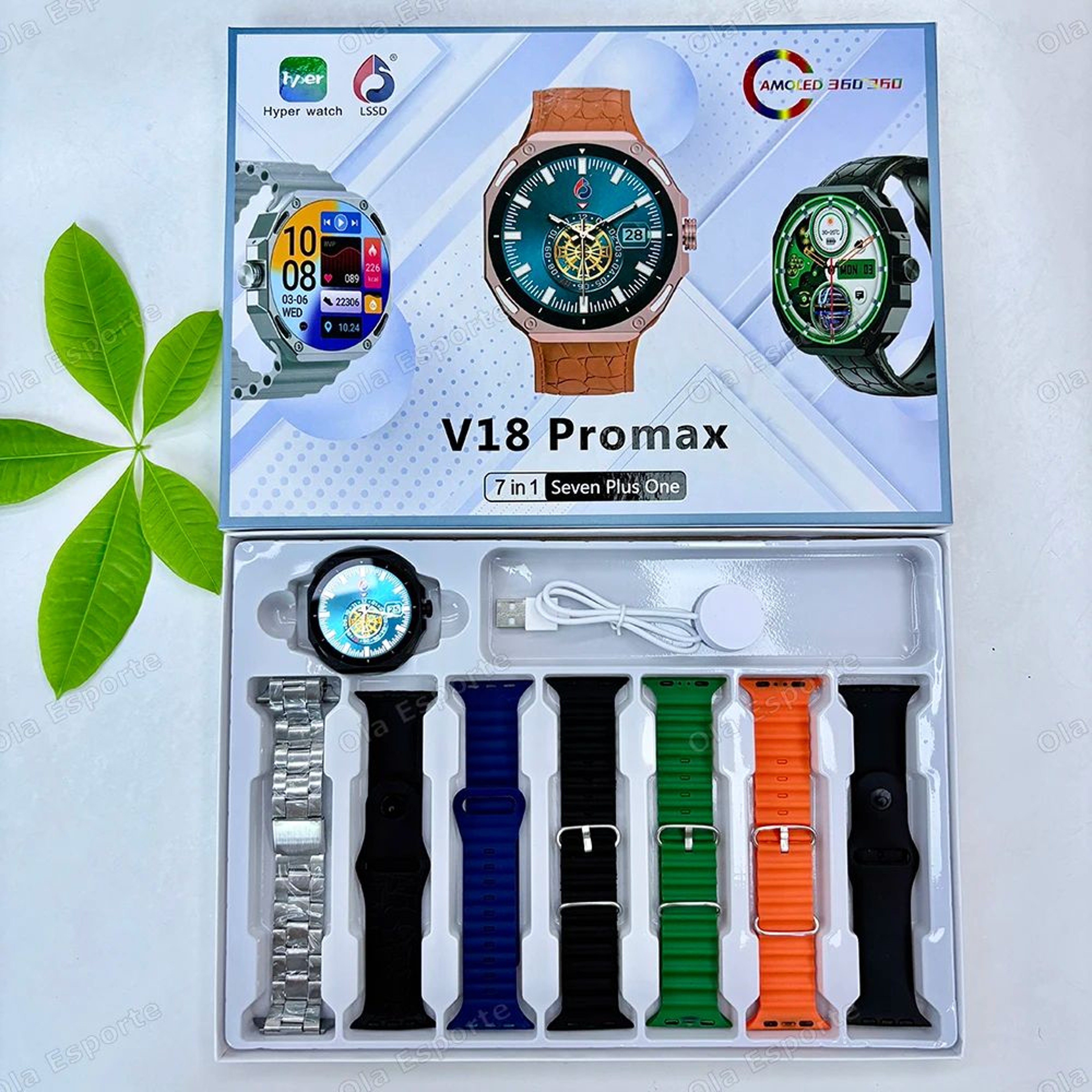 Smart Fitness Watch With AMOLED Display 15