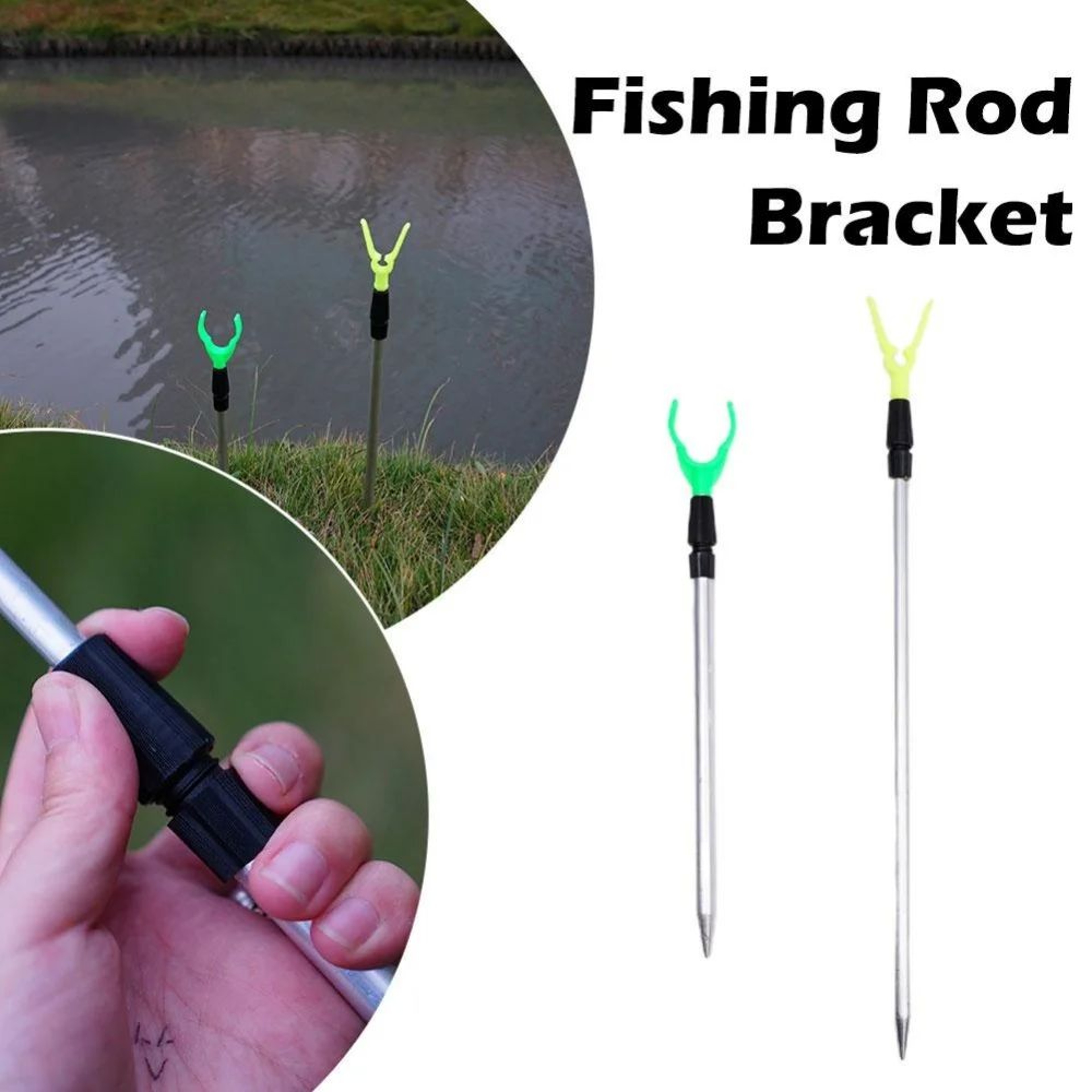 Retractable Fishing Rod Holder Stand 0