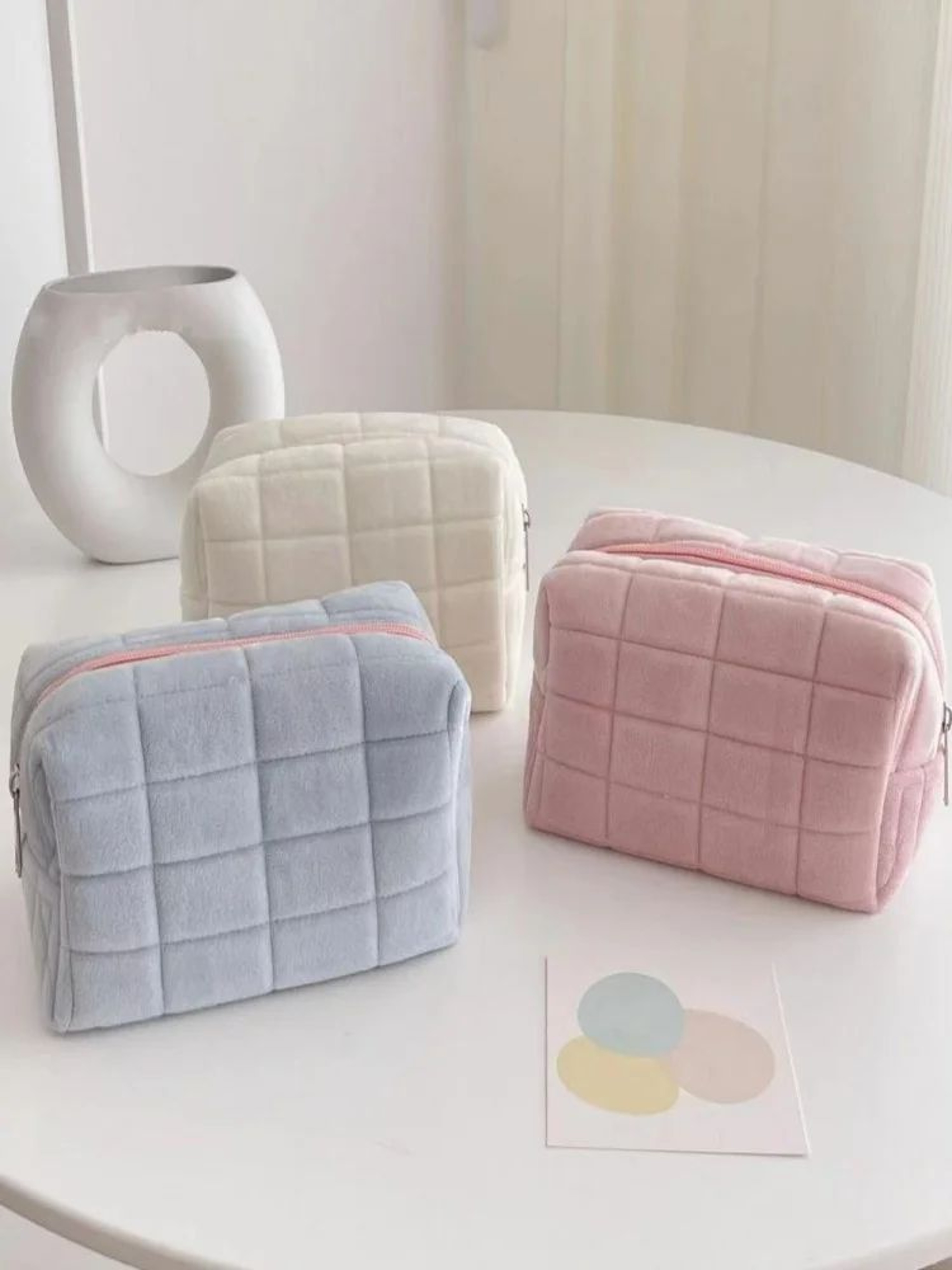Cute Plush Makeup Storage Bag 8
