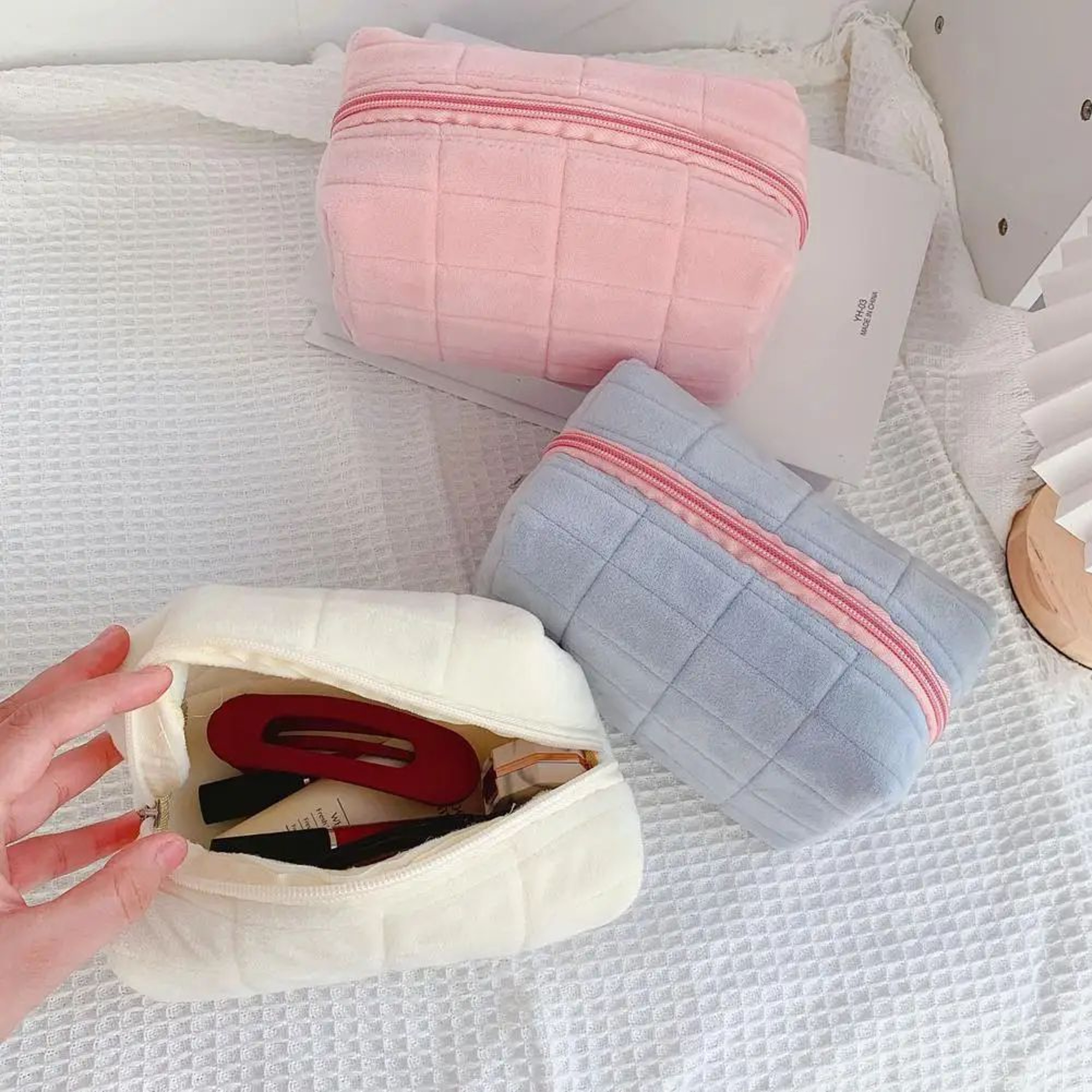 Cute Plush Makeup Storage Bag 10