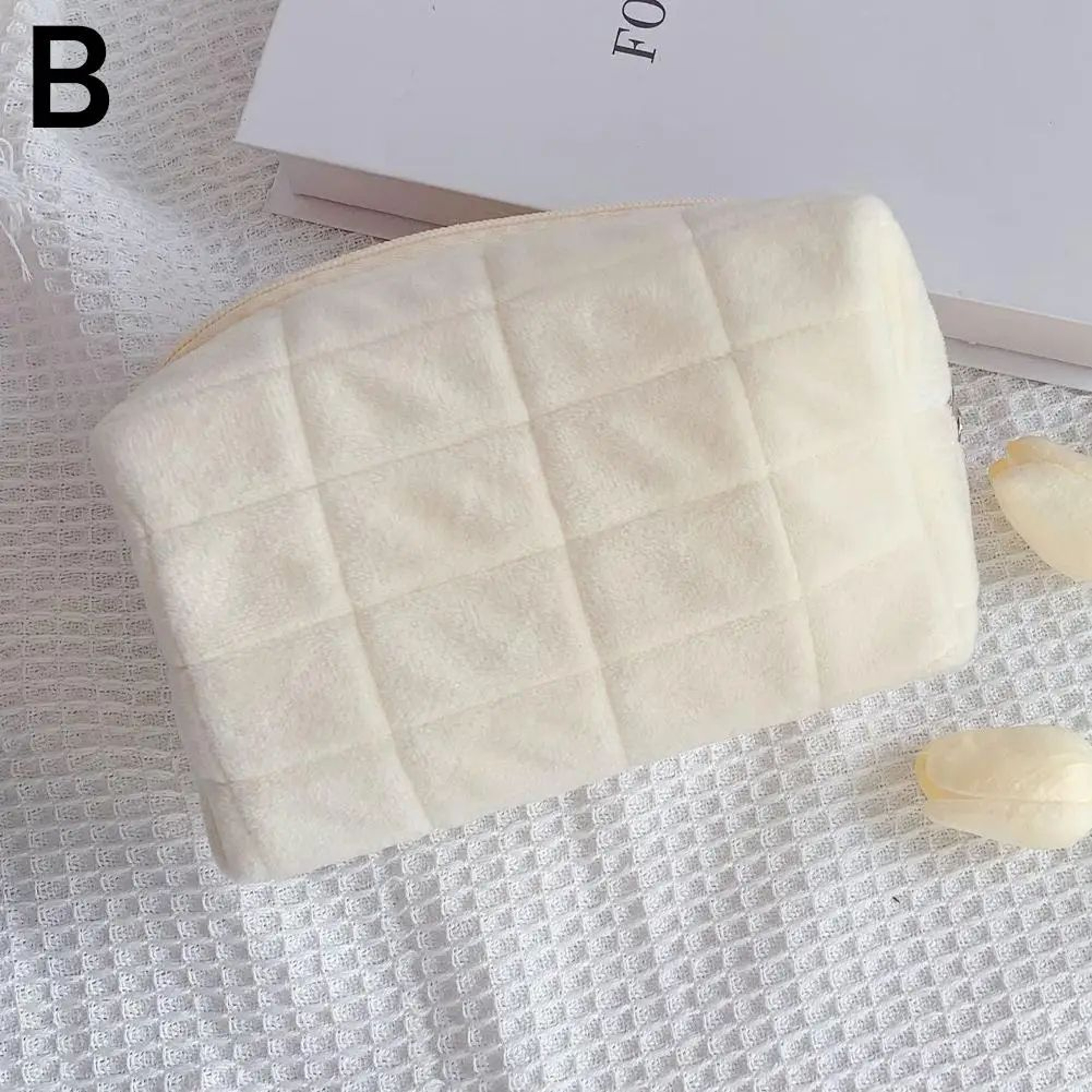 Cute Plush Makeup Storage Bag 14