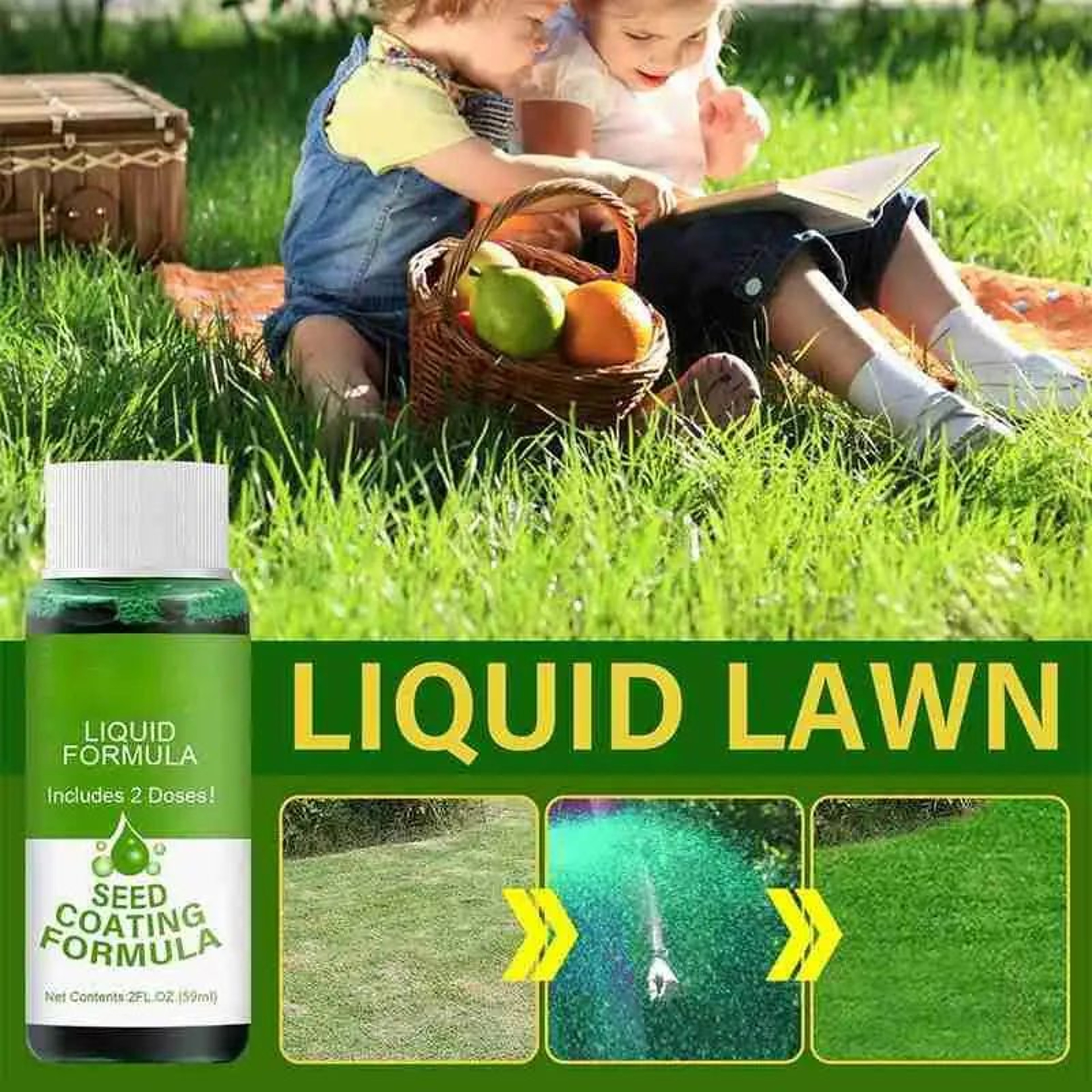 Hydro Mousse Lawn Repair Spray 1