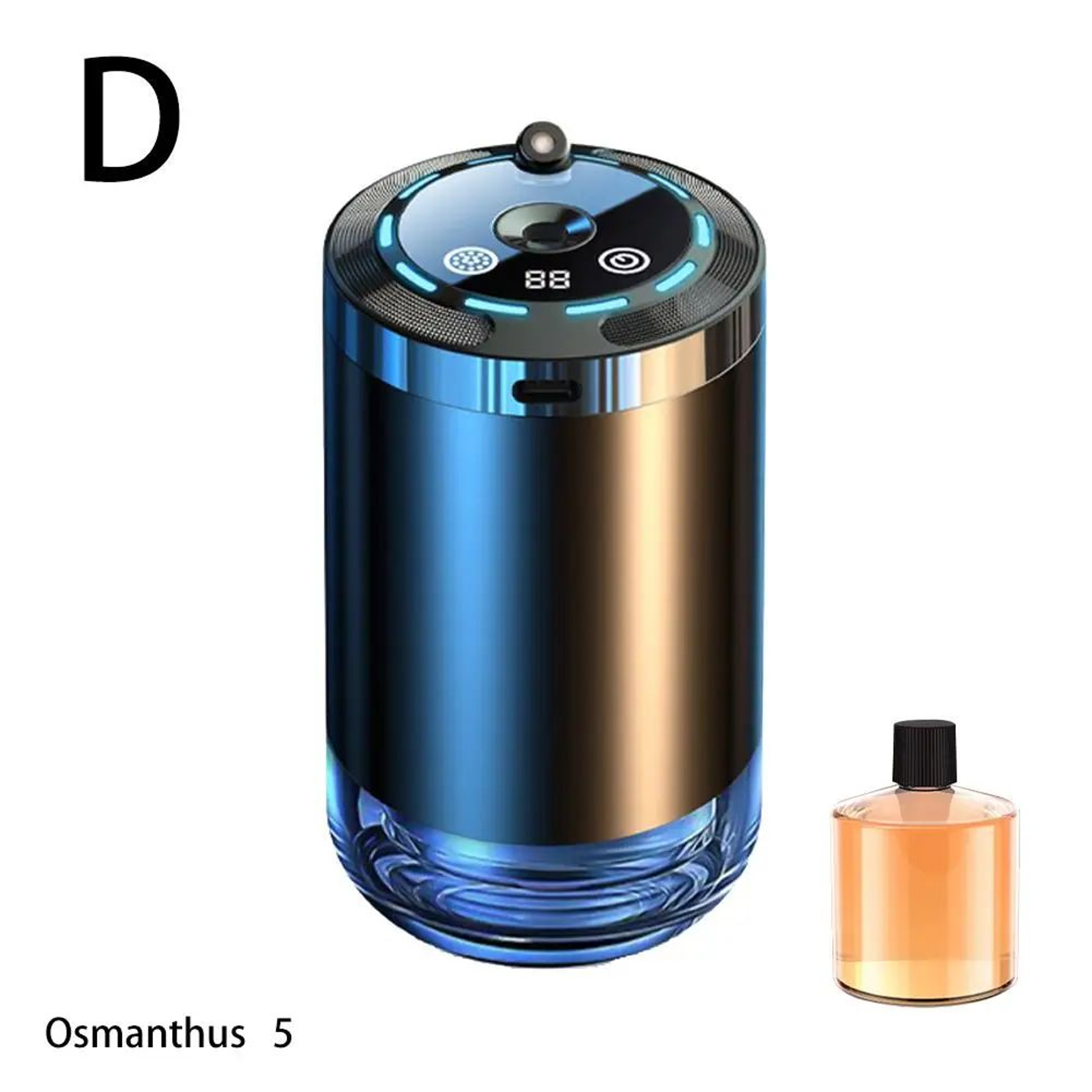 Smart Car Aroma Diffuser With Ambient Light 7