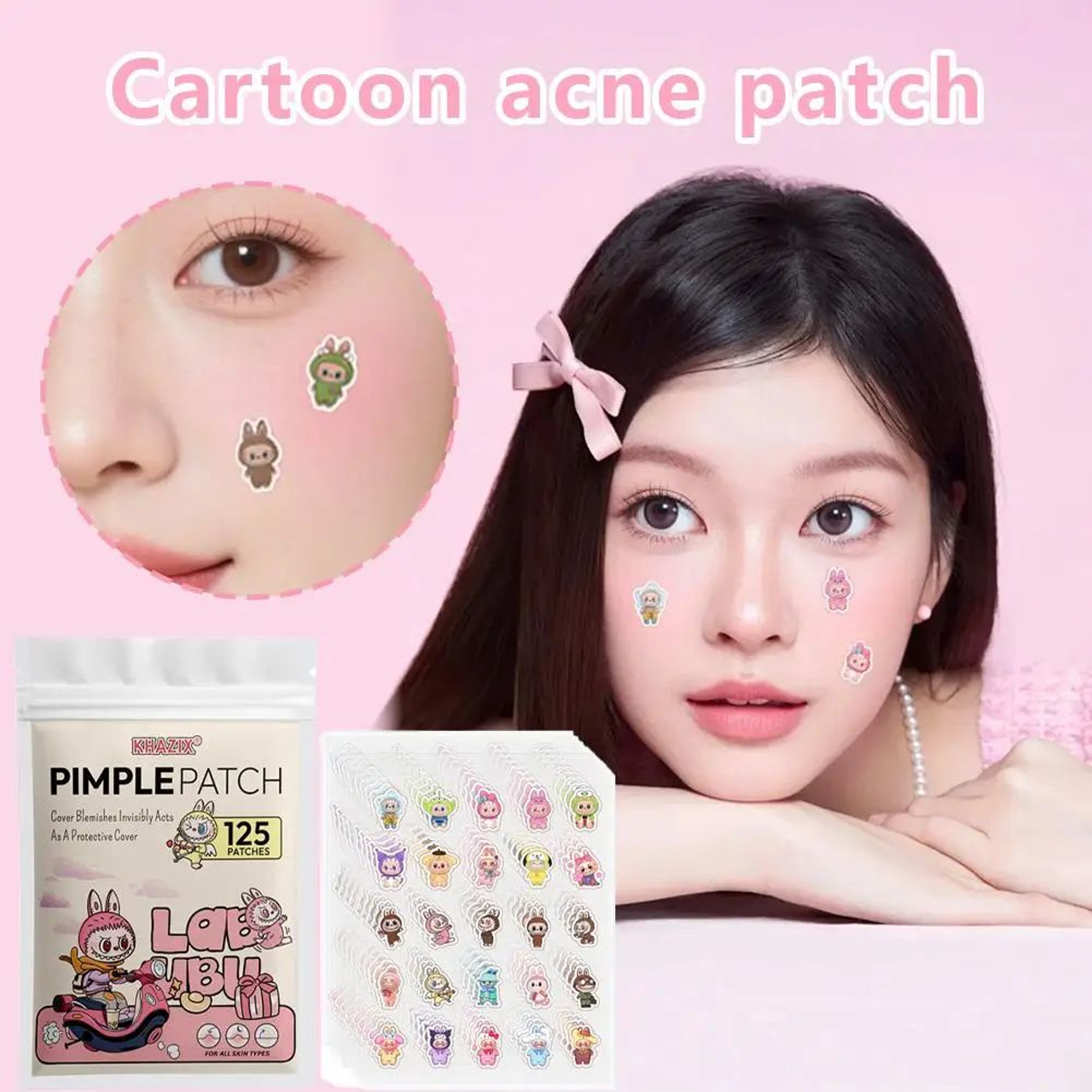 Cute Cartoon Acne Patch Stickers 250PCS 2