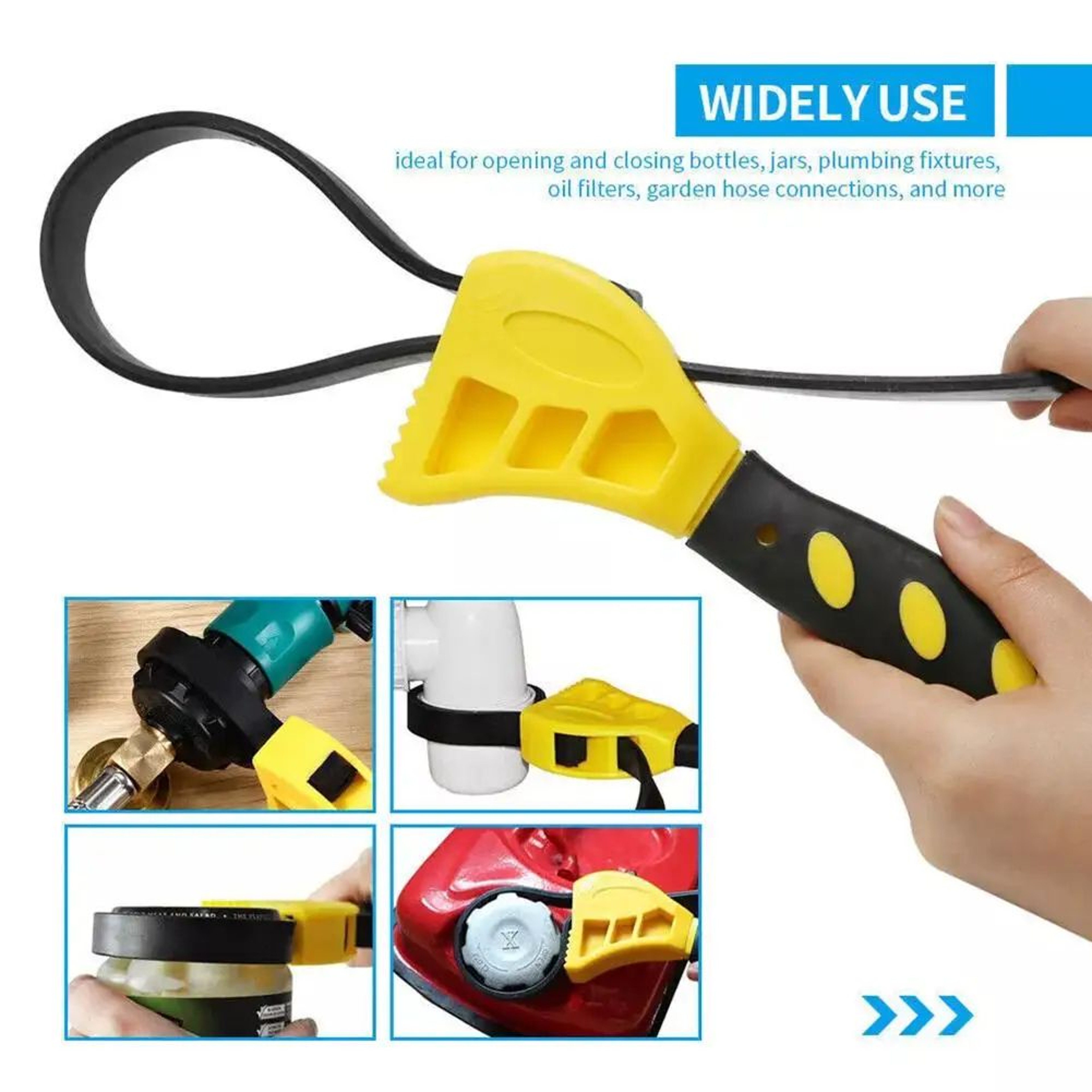 Adjustable Belt Filter Wrench Tool 1