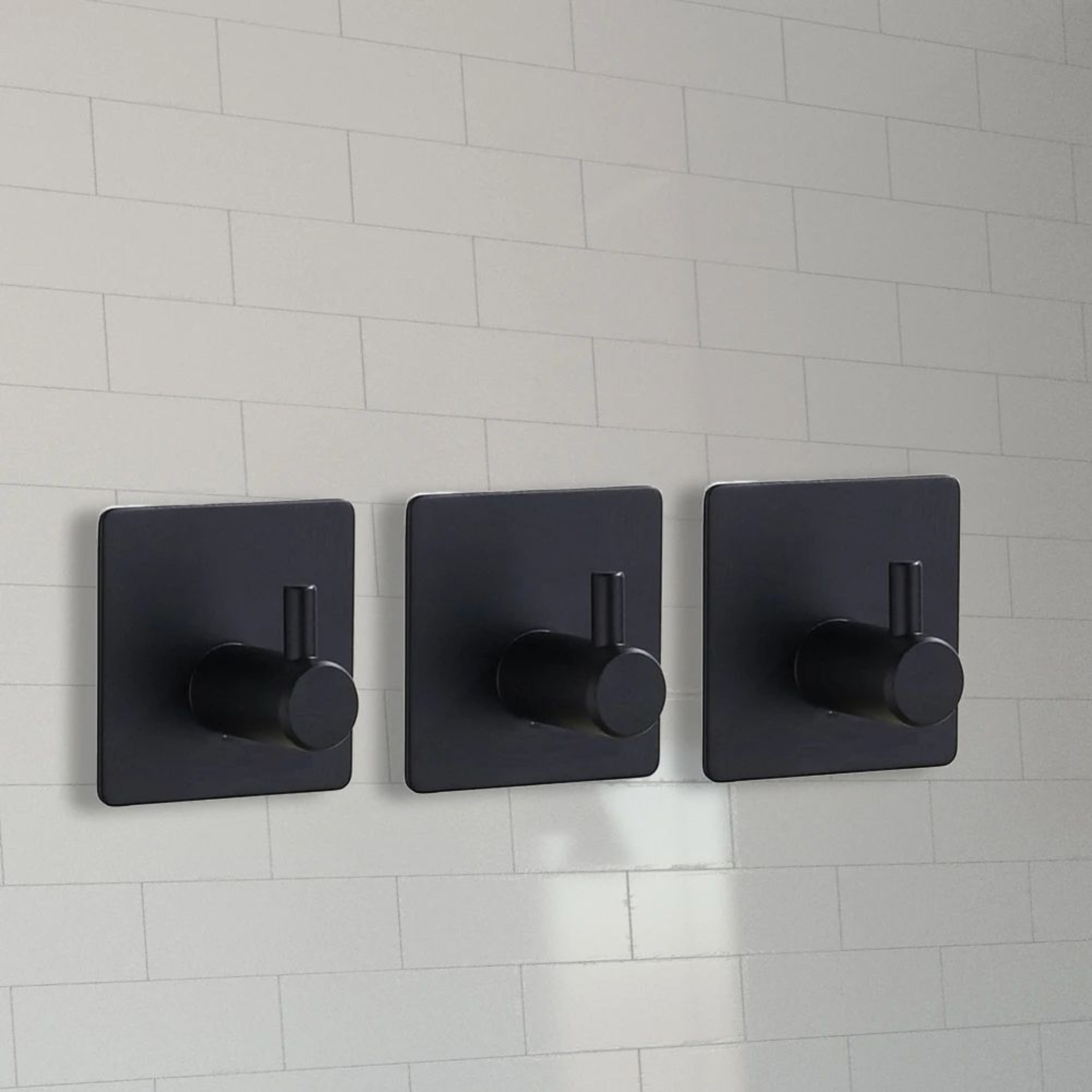 Space Aluminum Self Adhesive Towel Hooks 6
