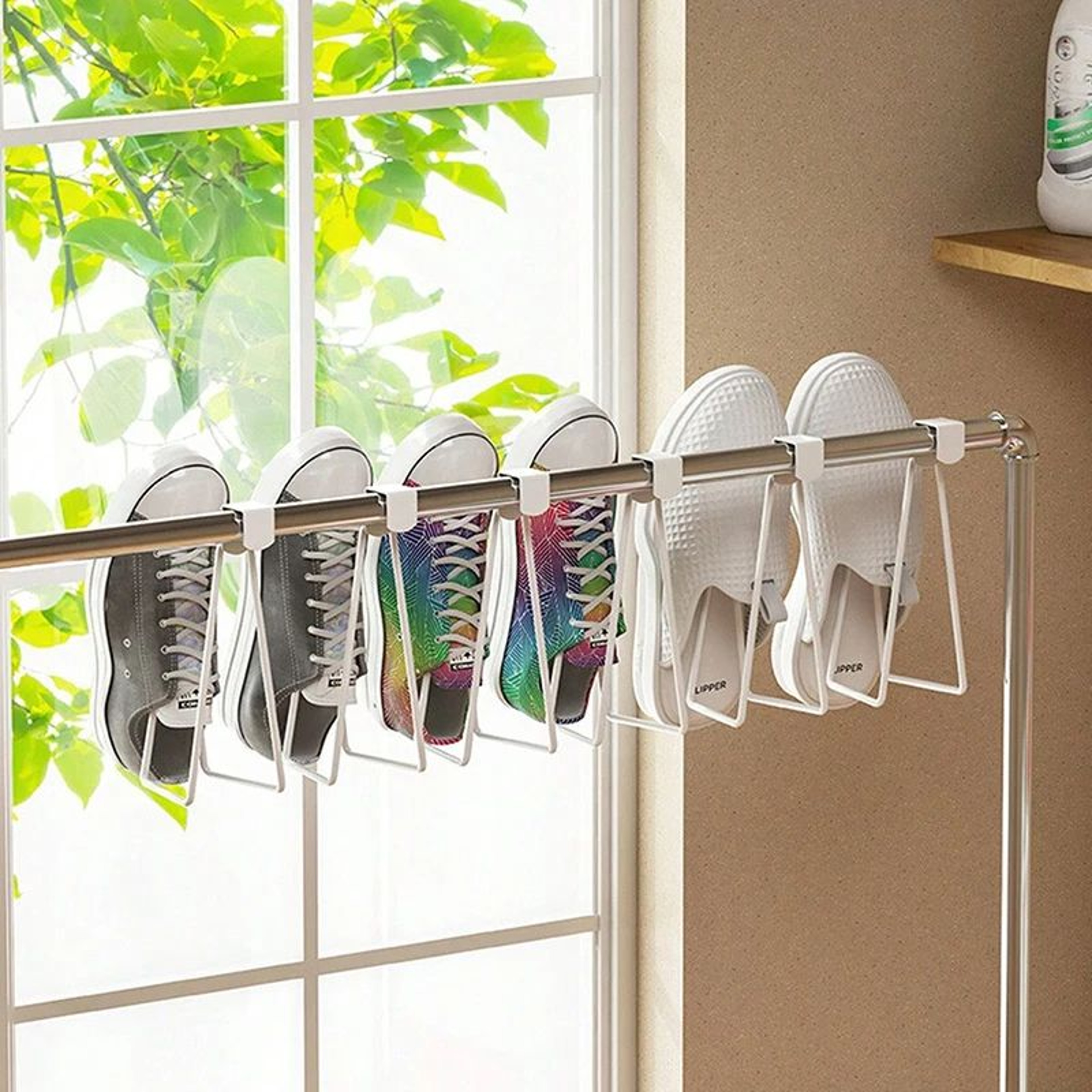 Stainless Steel No Drill Toilet Paper Holder 3