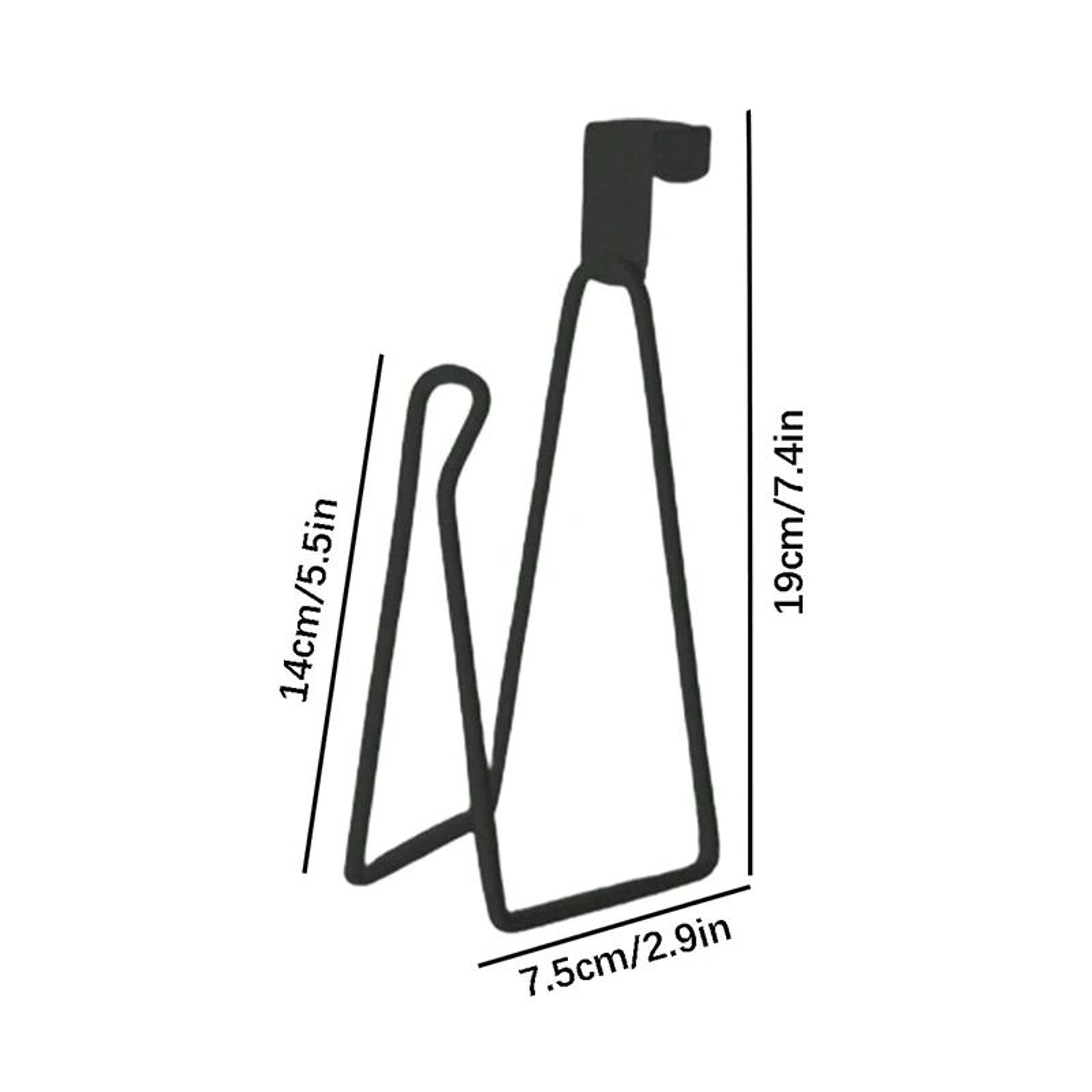 Stainless Steel No Drill Toilet Paper Holder 5