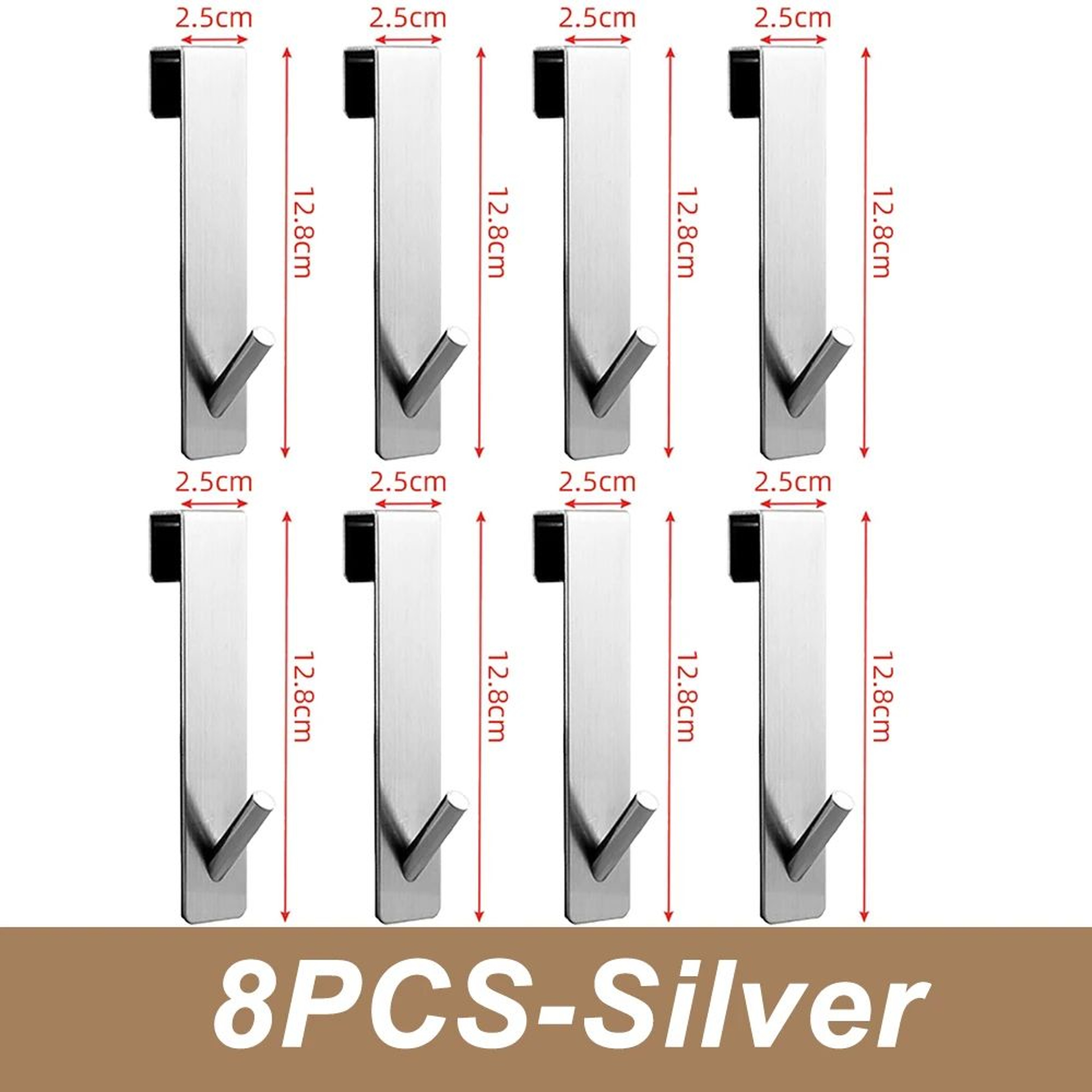 Stainless Steel Shower Door Hook 15