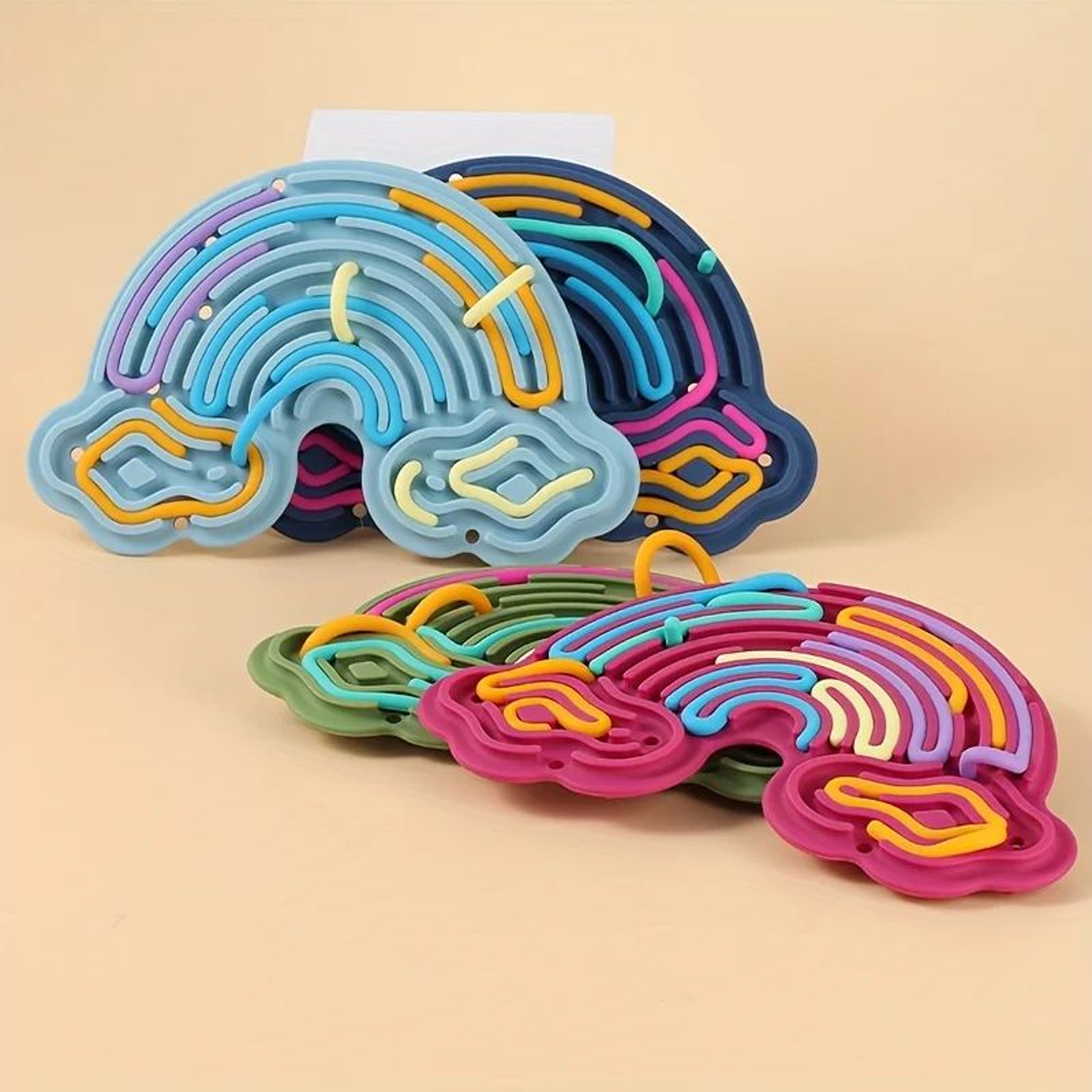 Silicone Sensory Decompression Board Toy 6