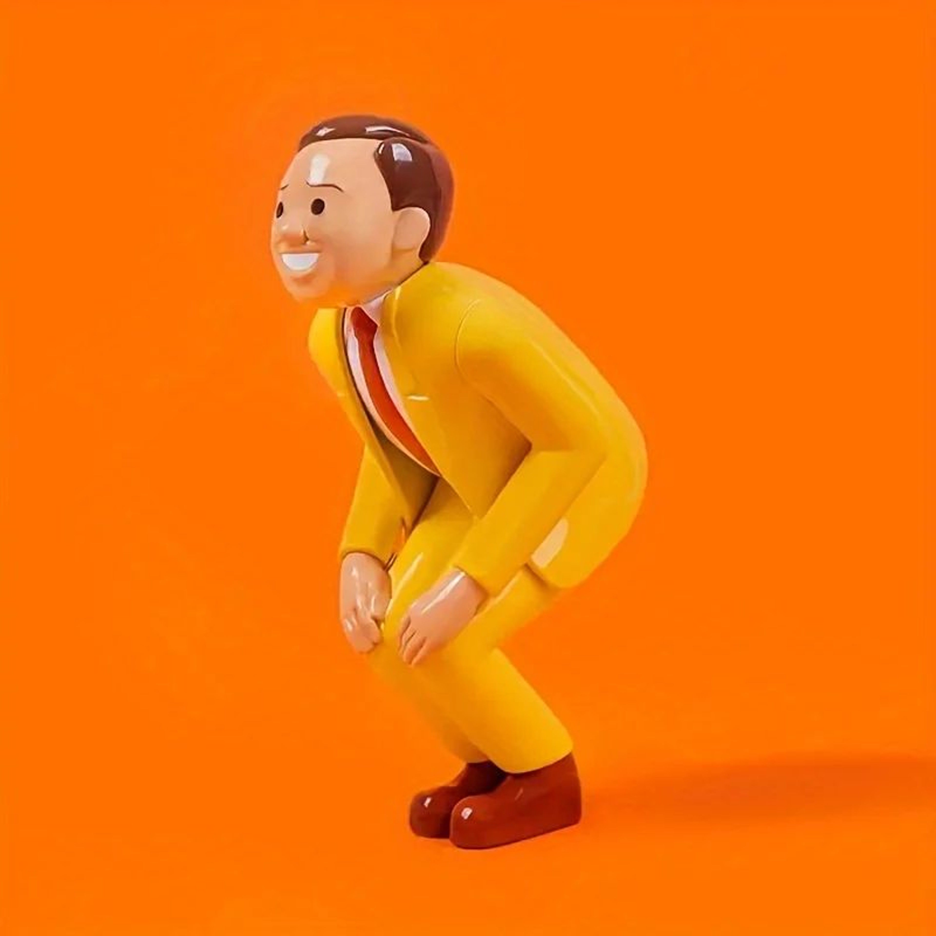 Hand Drawn Character Decorative Statue 3