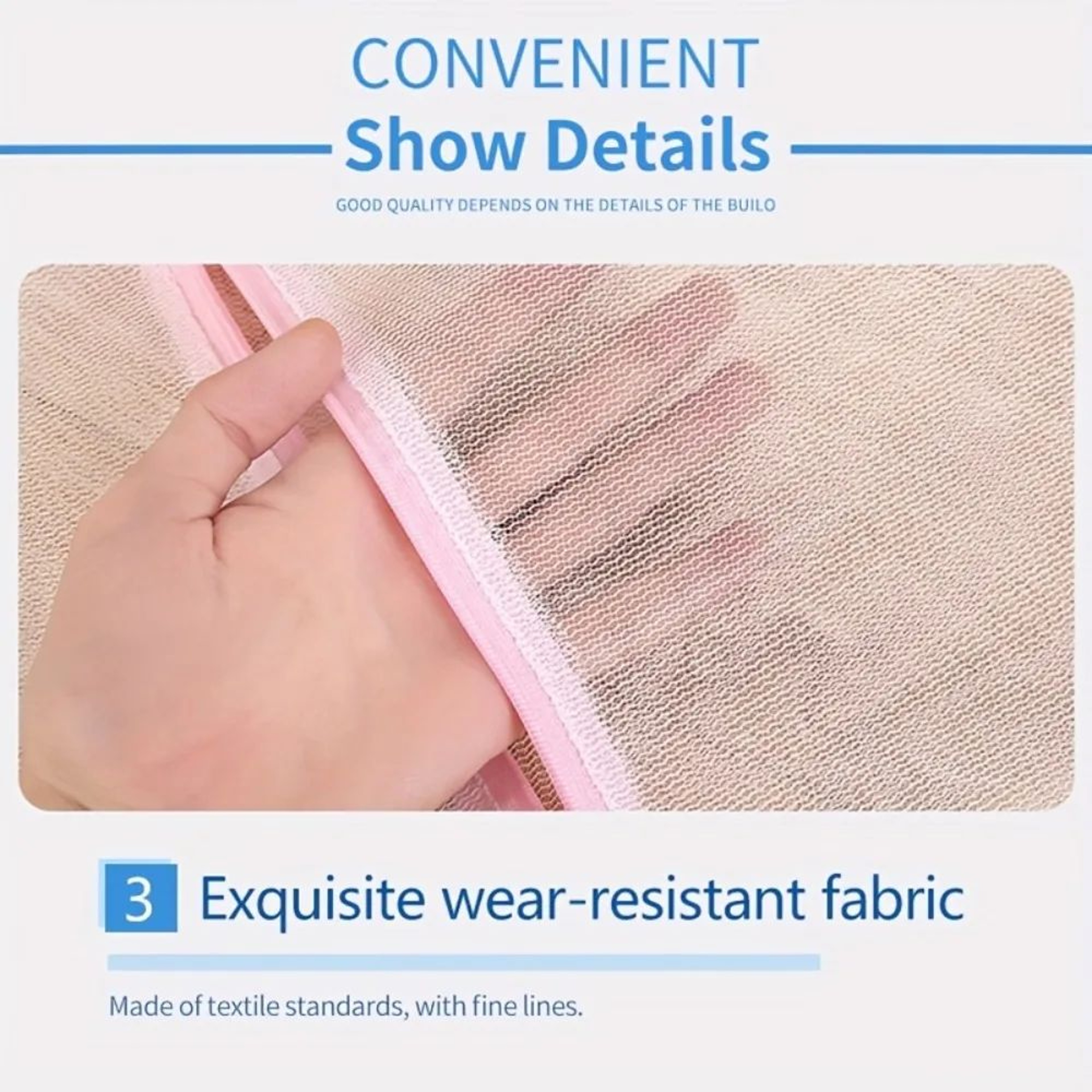 Mesh Laundry Washing Bag Set 4