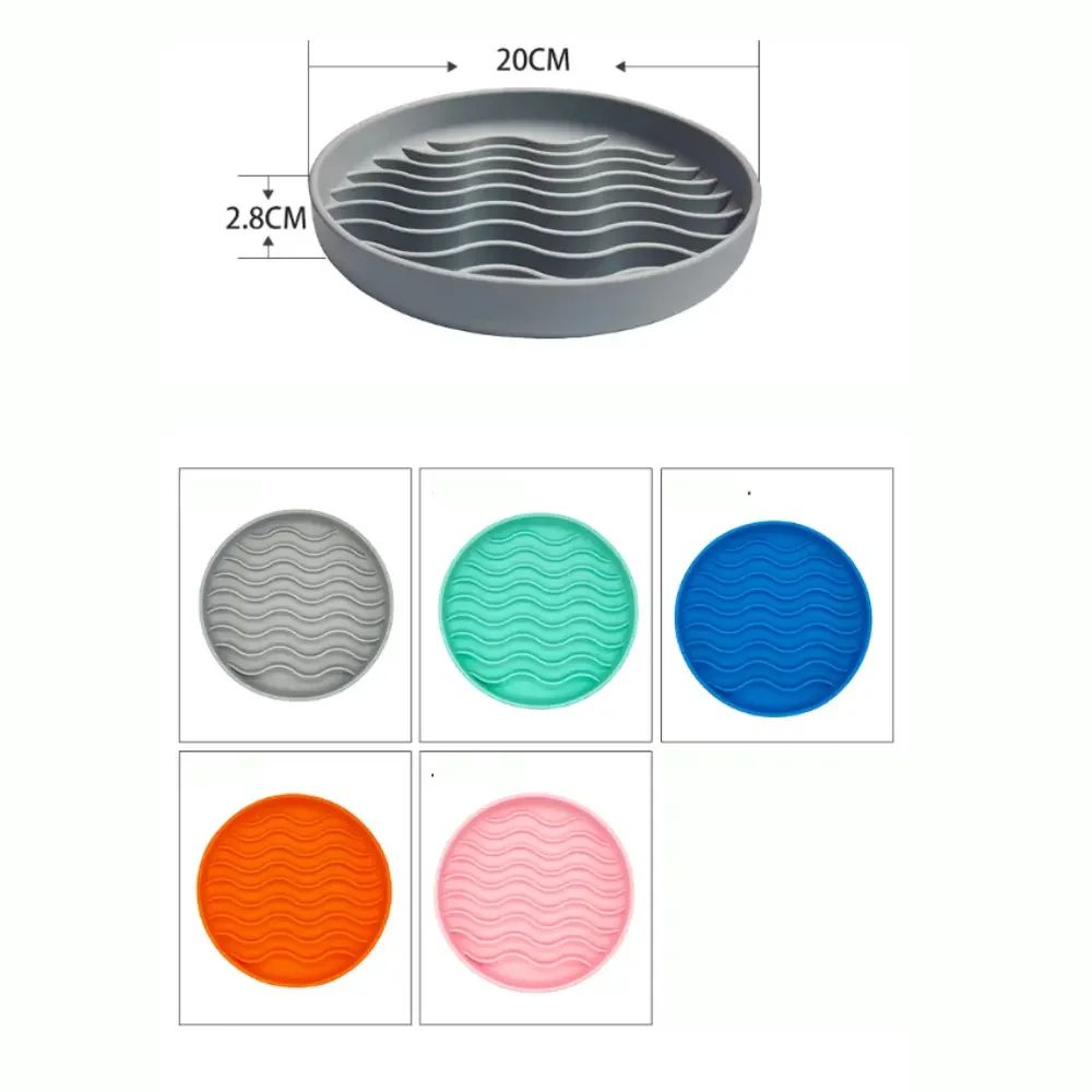 Silicone Slow Feeder Pet Bowl 4
