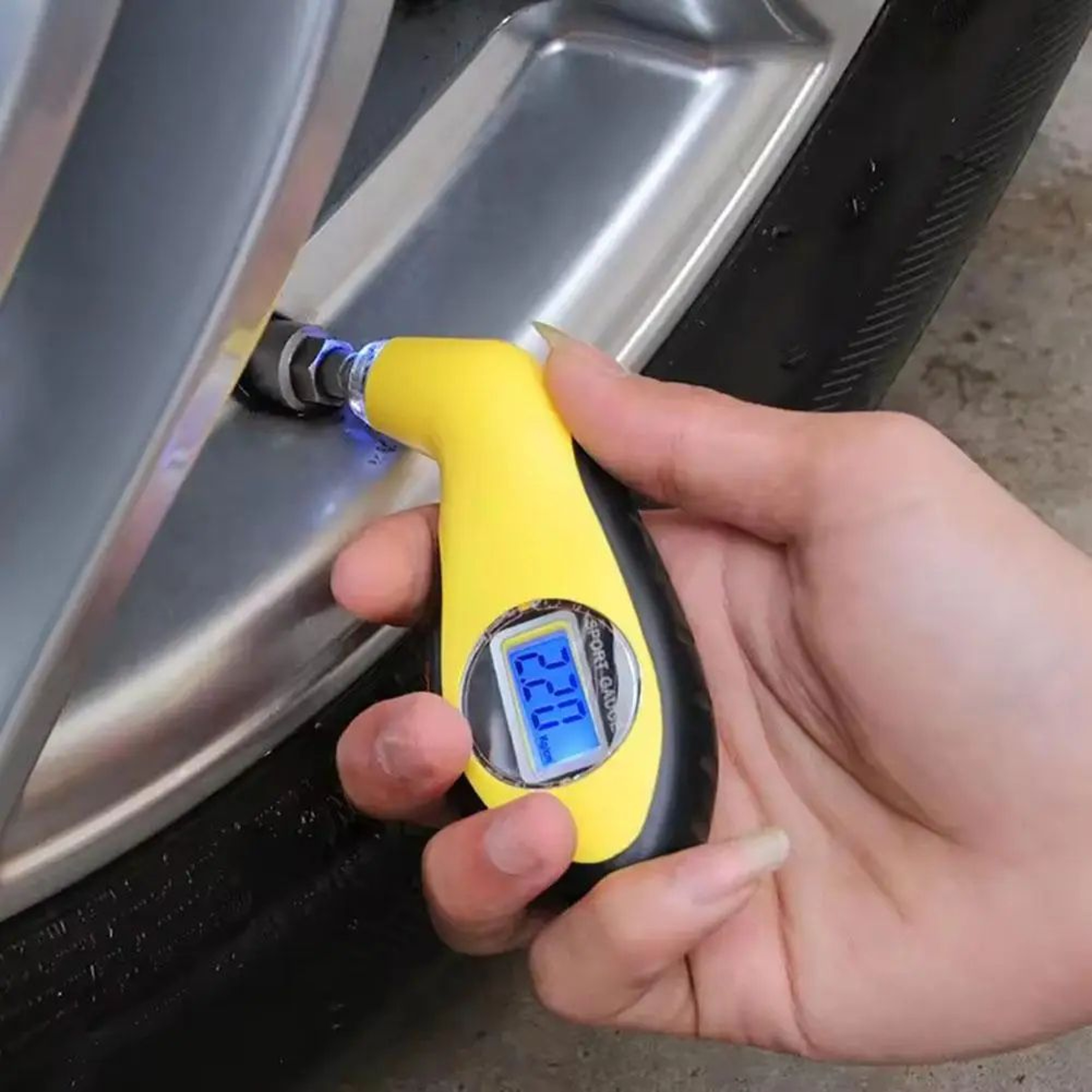 Digital Tire Pressure Gauge Meter 9