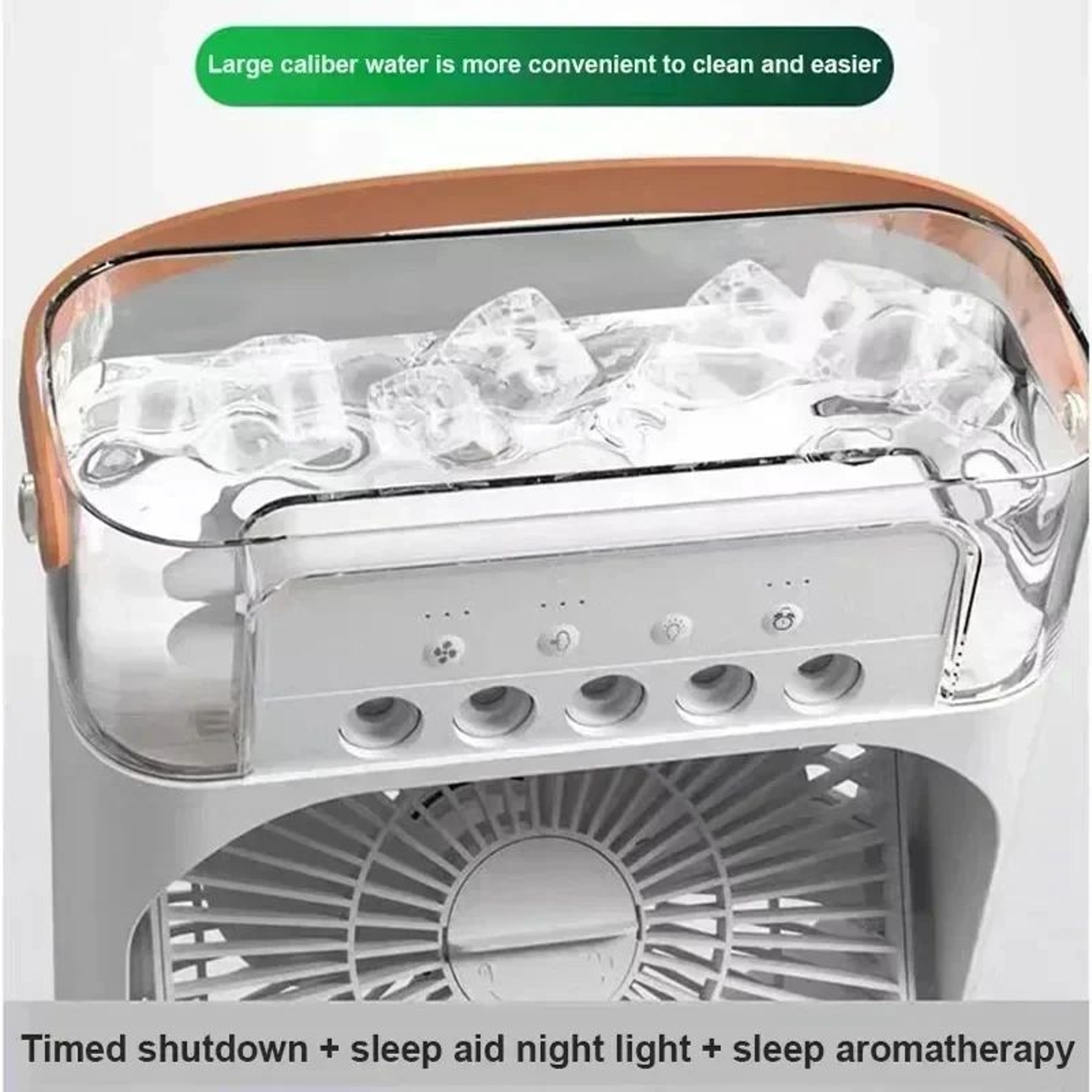 3 In 1 Mini Air Cooler Fan 8
