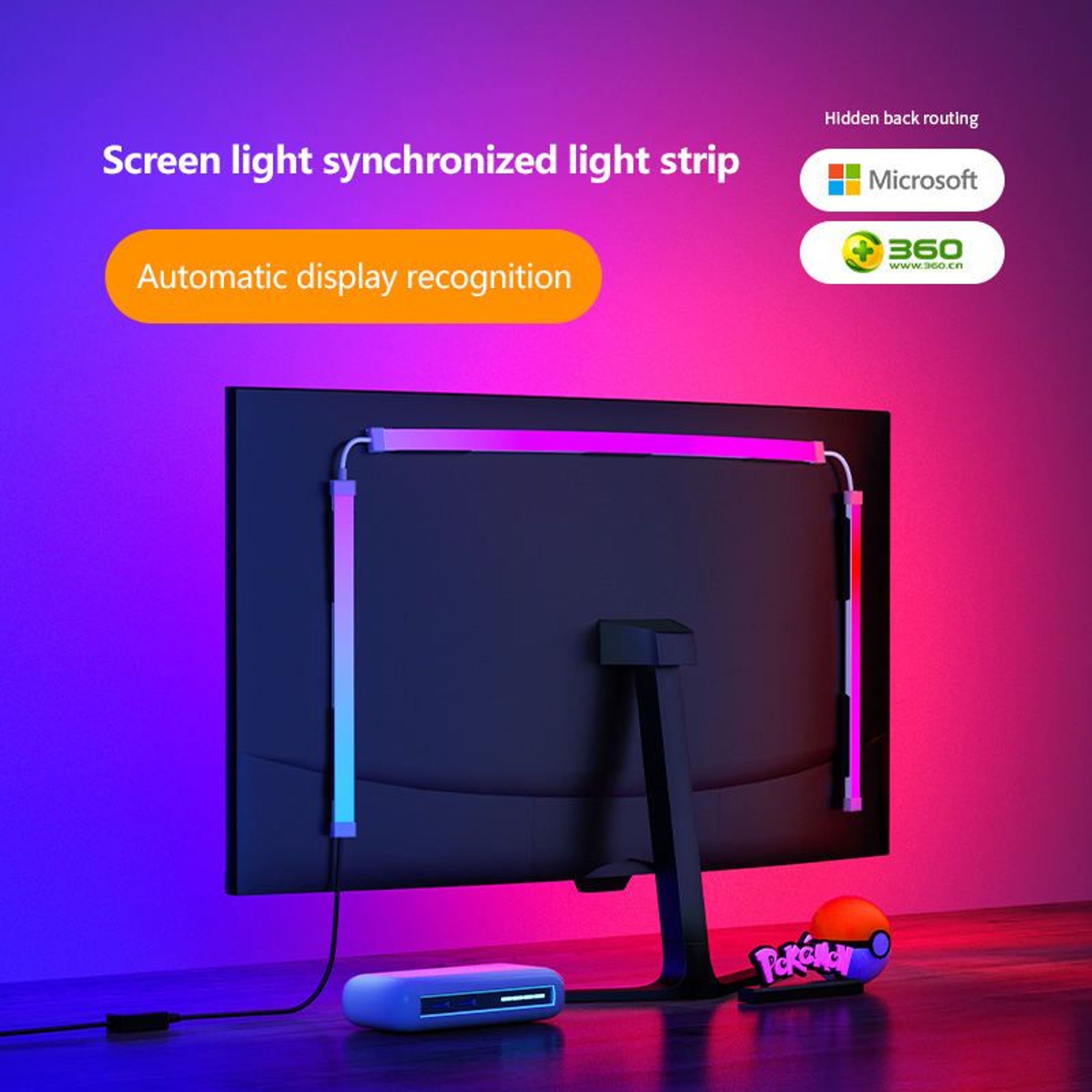 Smart RGB Ambient LED TV Backlight Strip 6