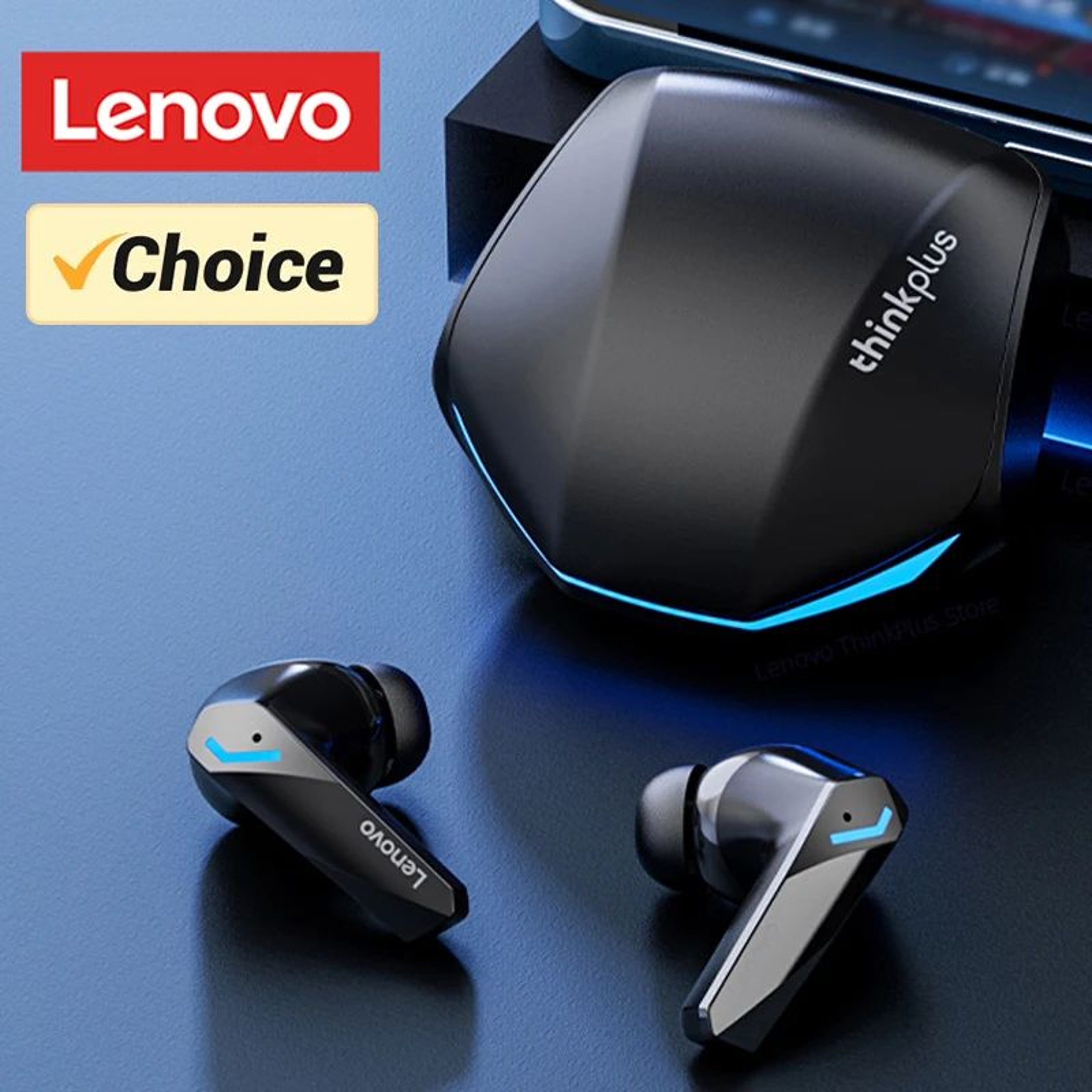 Lenovo GM2 Pro Wireless Gaming Earbuds 0