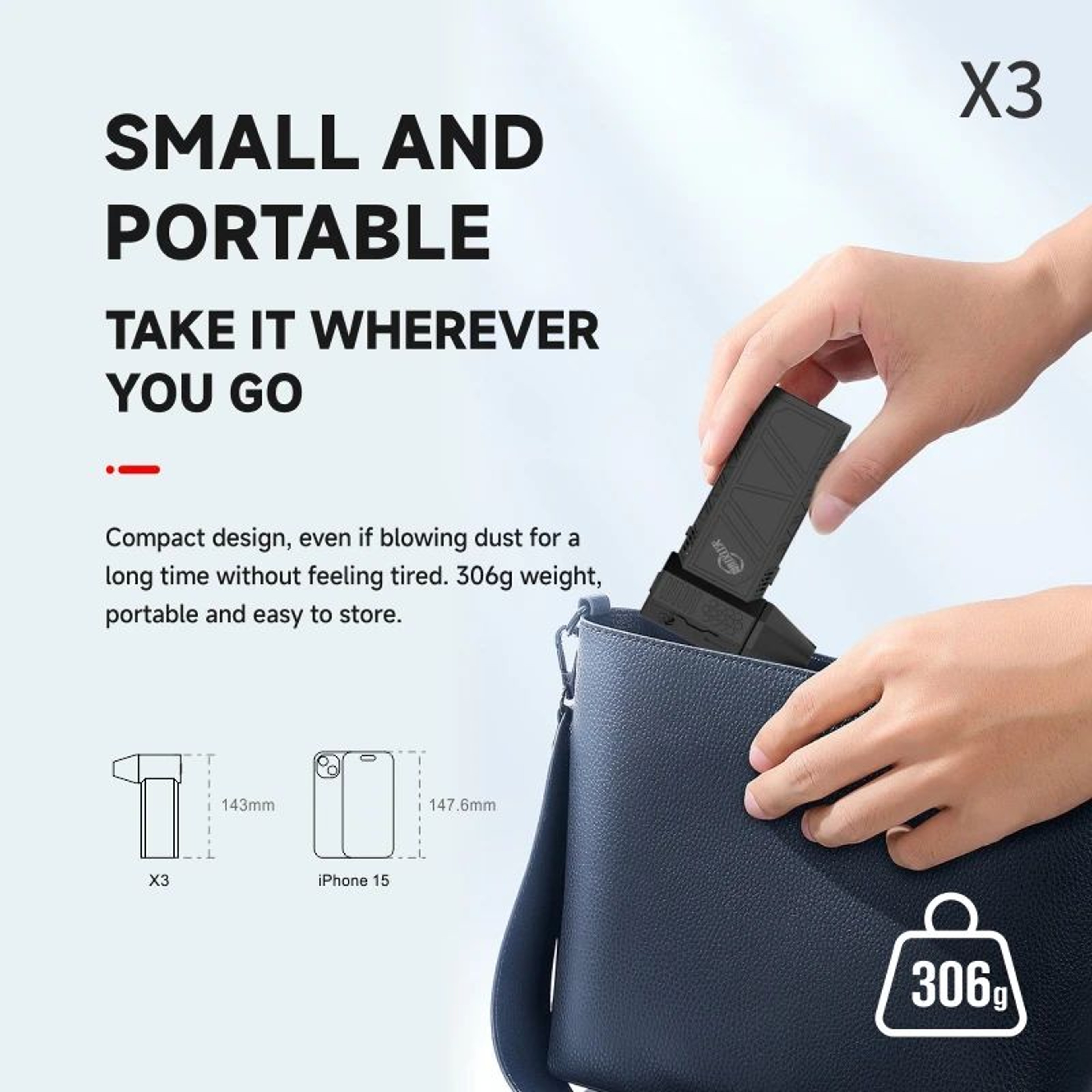 Mini Turbo Powerful Air Blower 3