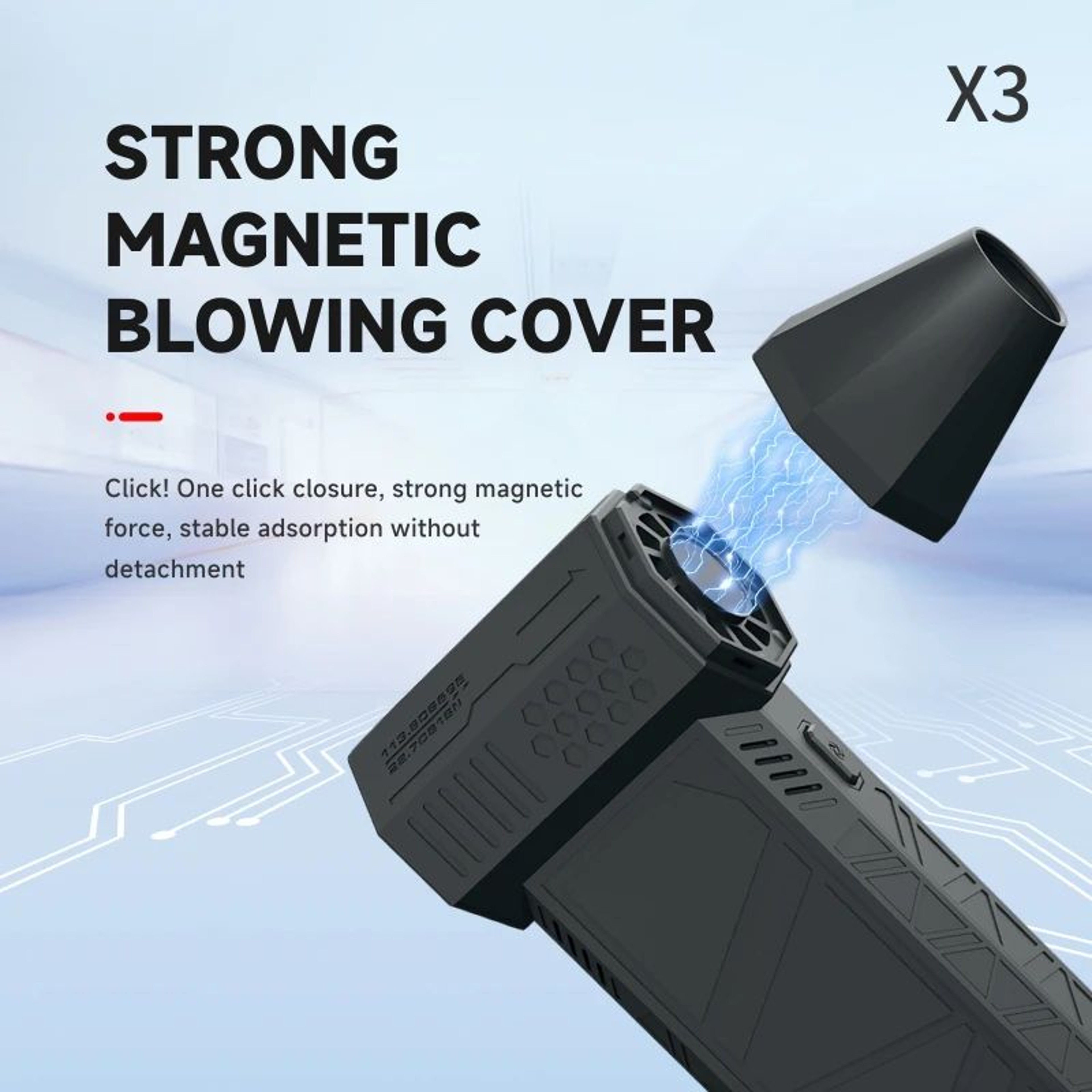 Mini Turbo Powerful Air Blower 4