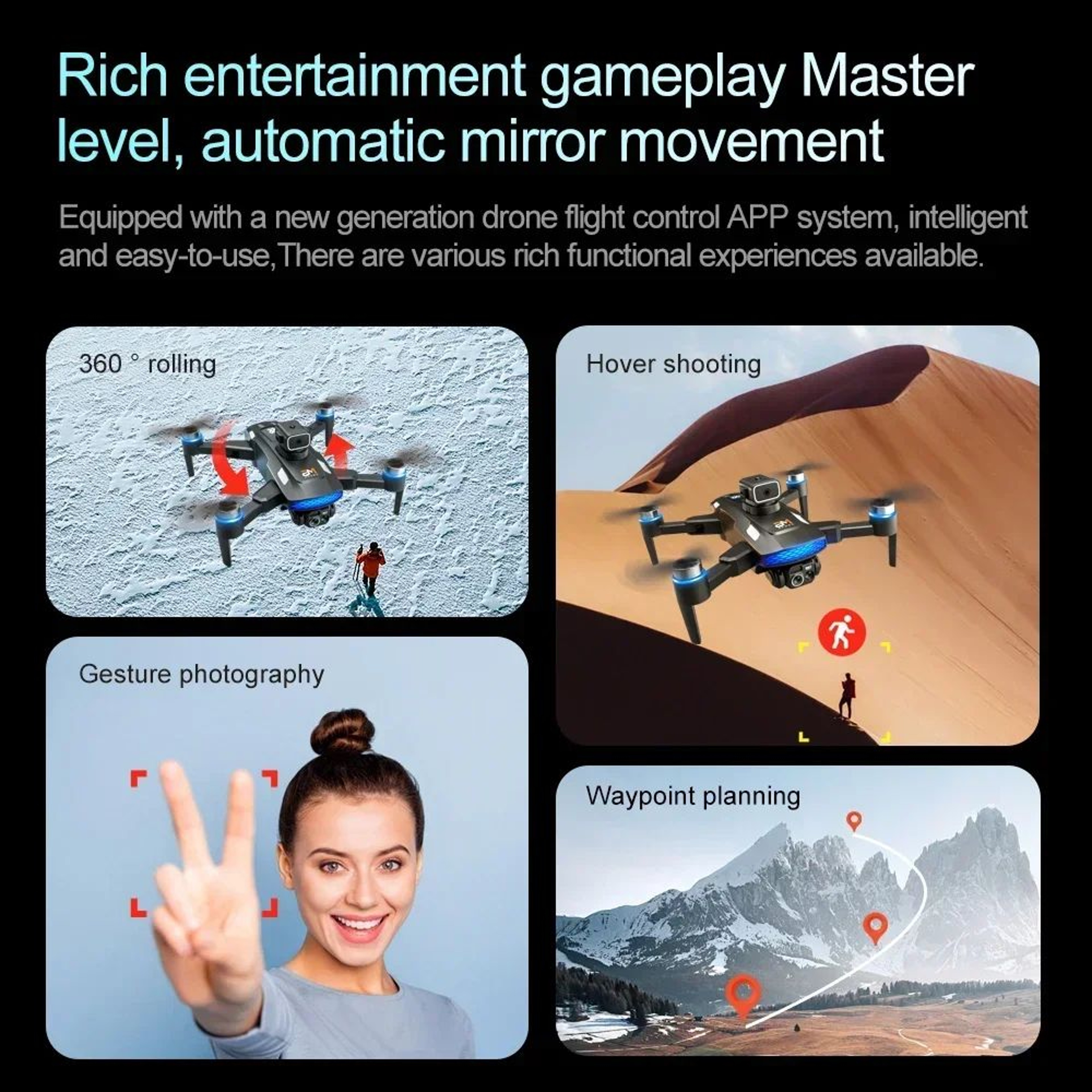 Xiaomi M6 8K Camera Smart Drone 5