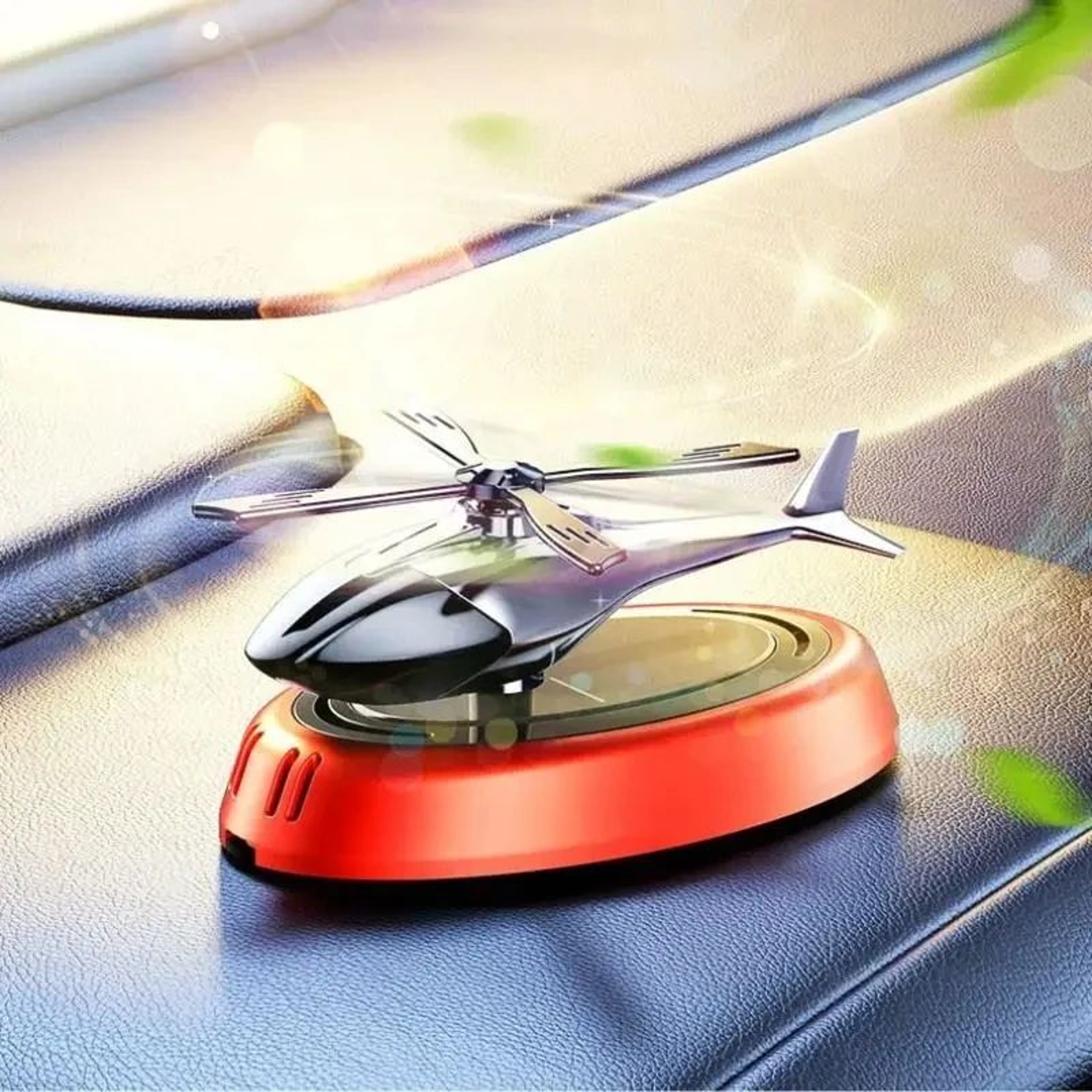 Solar Powered Aircraft Car Ornament 2