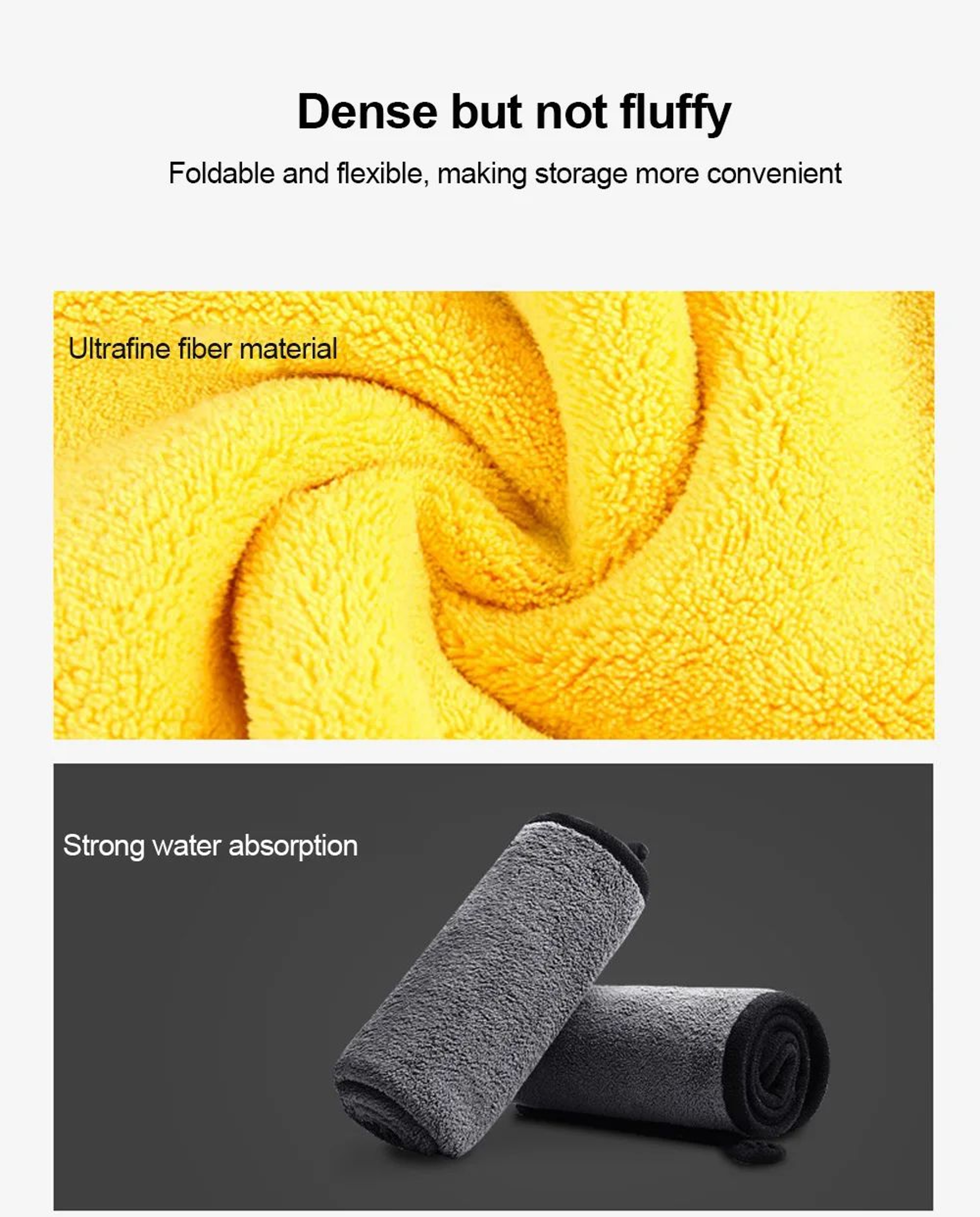 Premium Microfiber Car Wash Towel 8