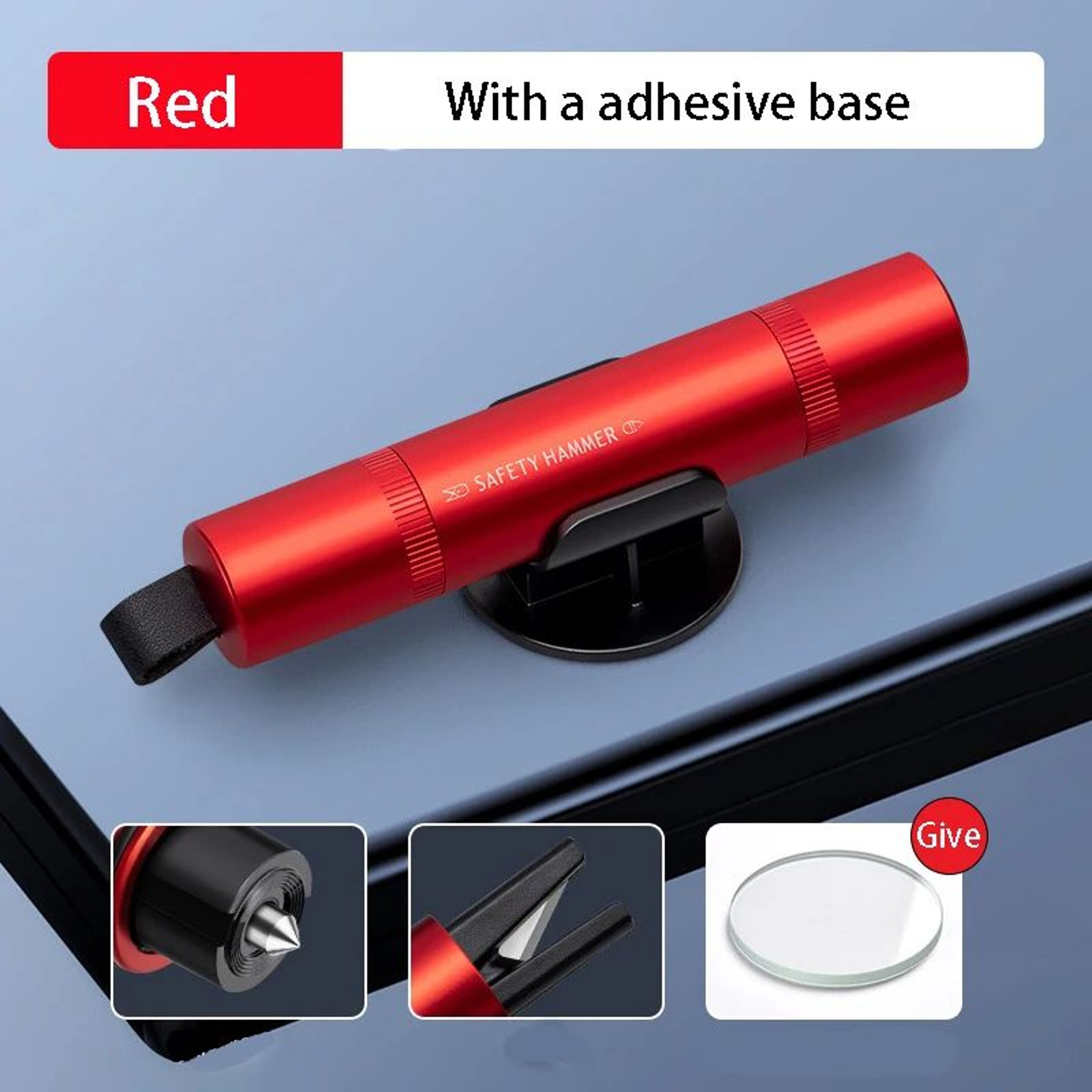 2 In 1 Car Emergency Safety Hammer 7