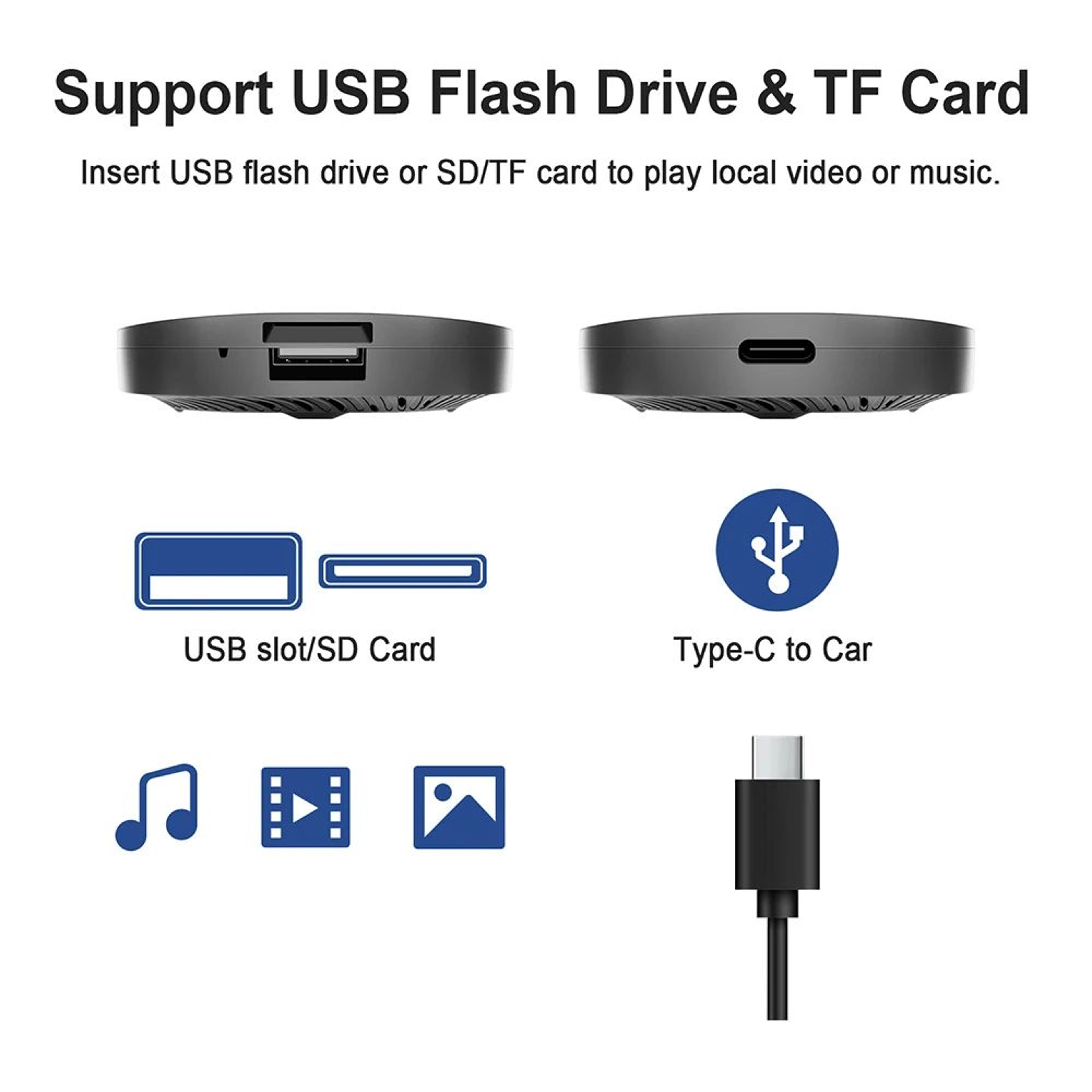 Android 13 Wireless CarPlay AI Smart Box 12