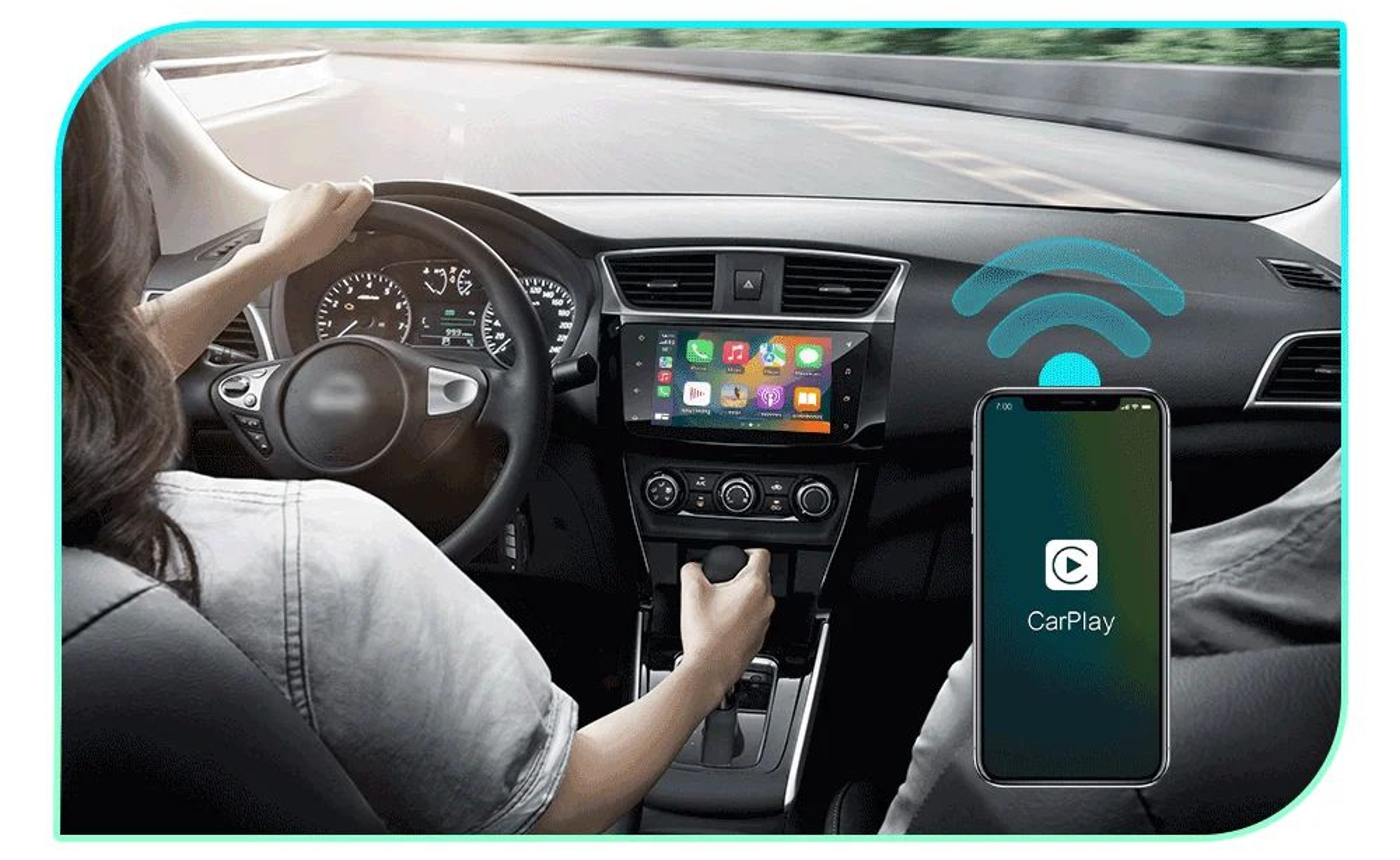 Carlin Kit 50 Wireless CarPlay Android Auto Adapter 6