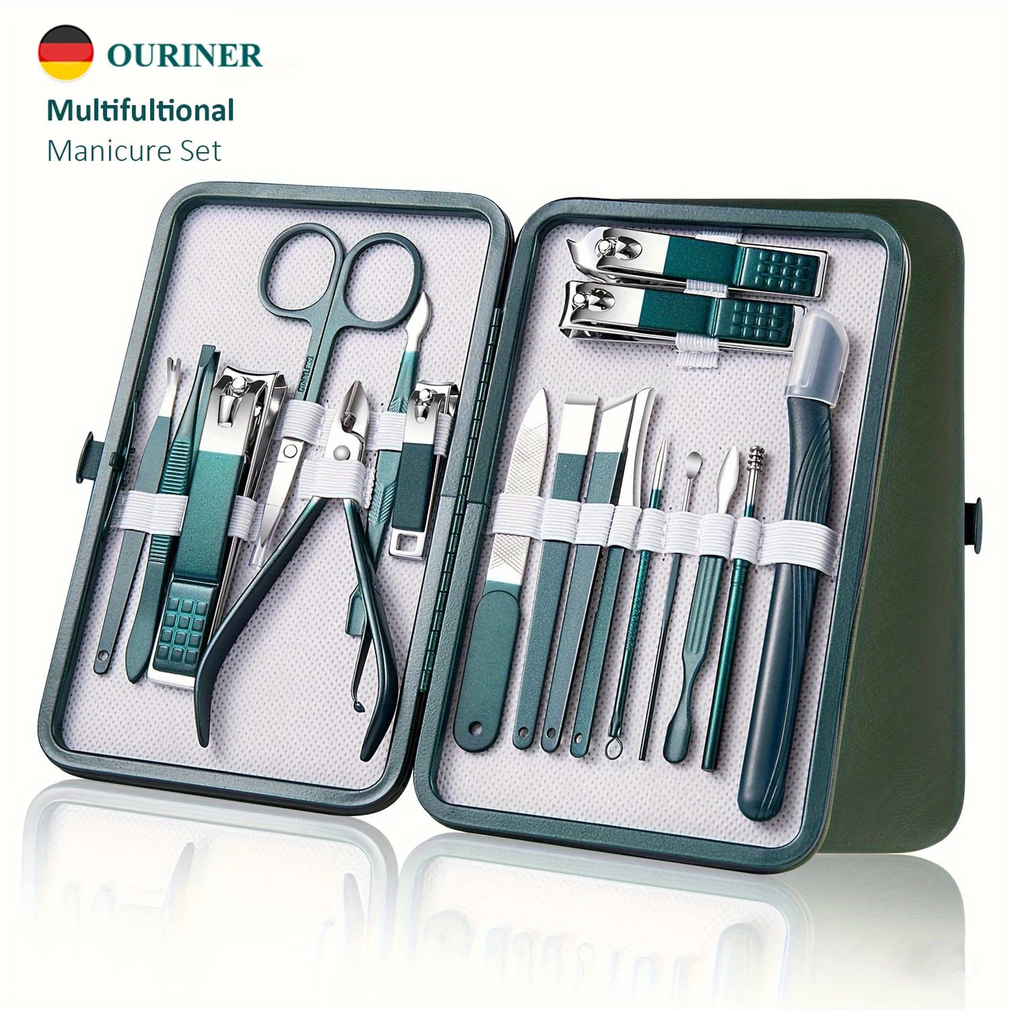 Professional Stainless Steel Manicure Pedicure Kit 0
