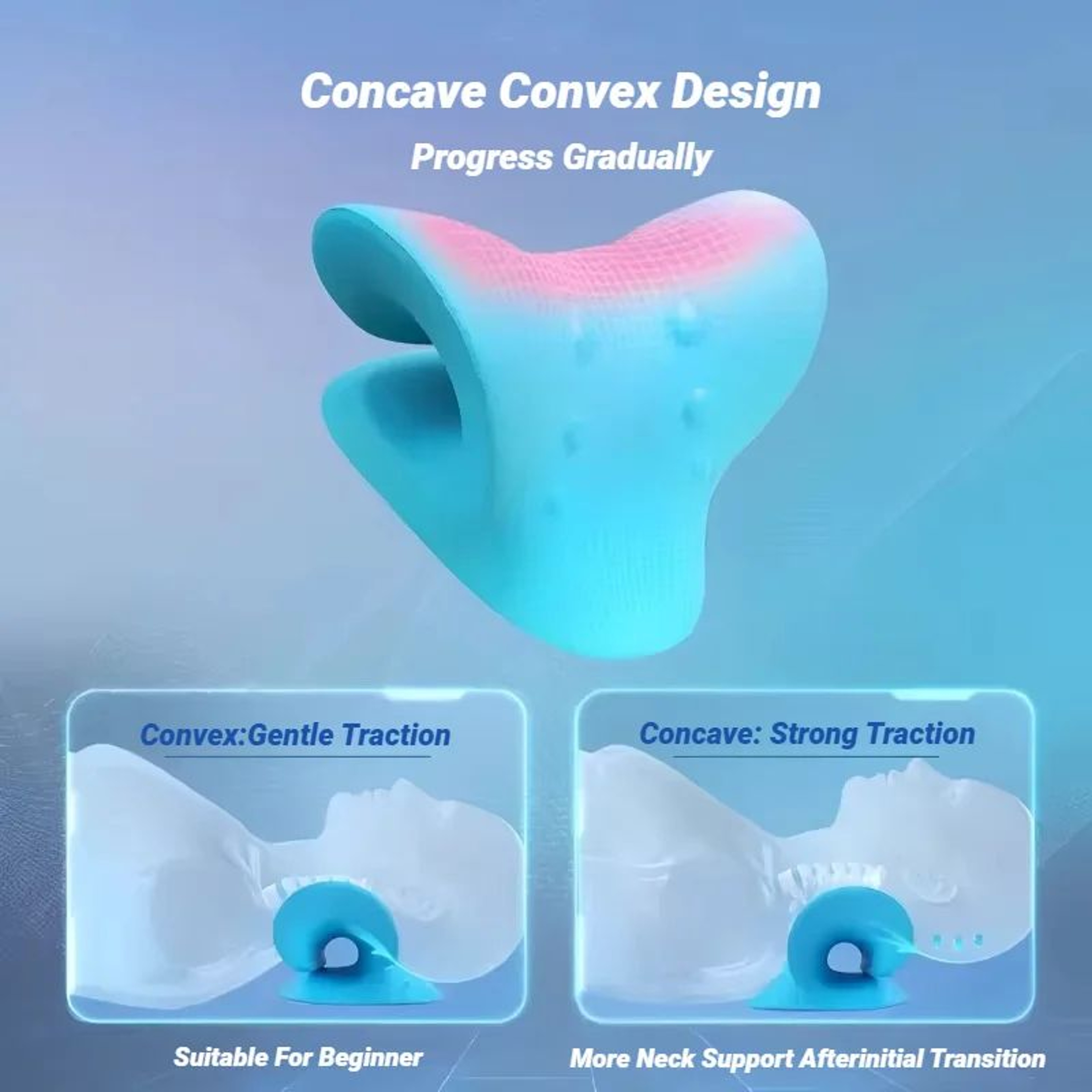 Cervical Neck And Shoulder Stretcher Pillow 2