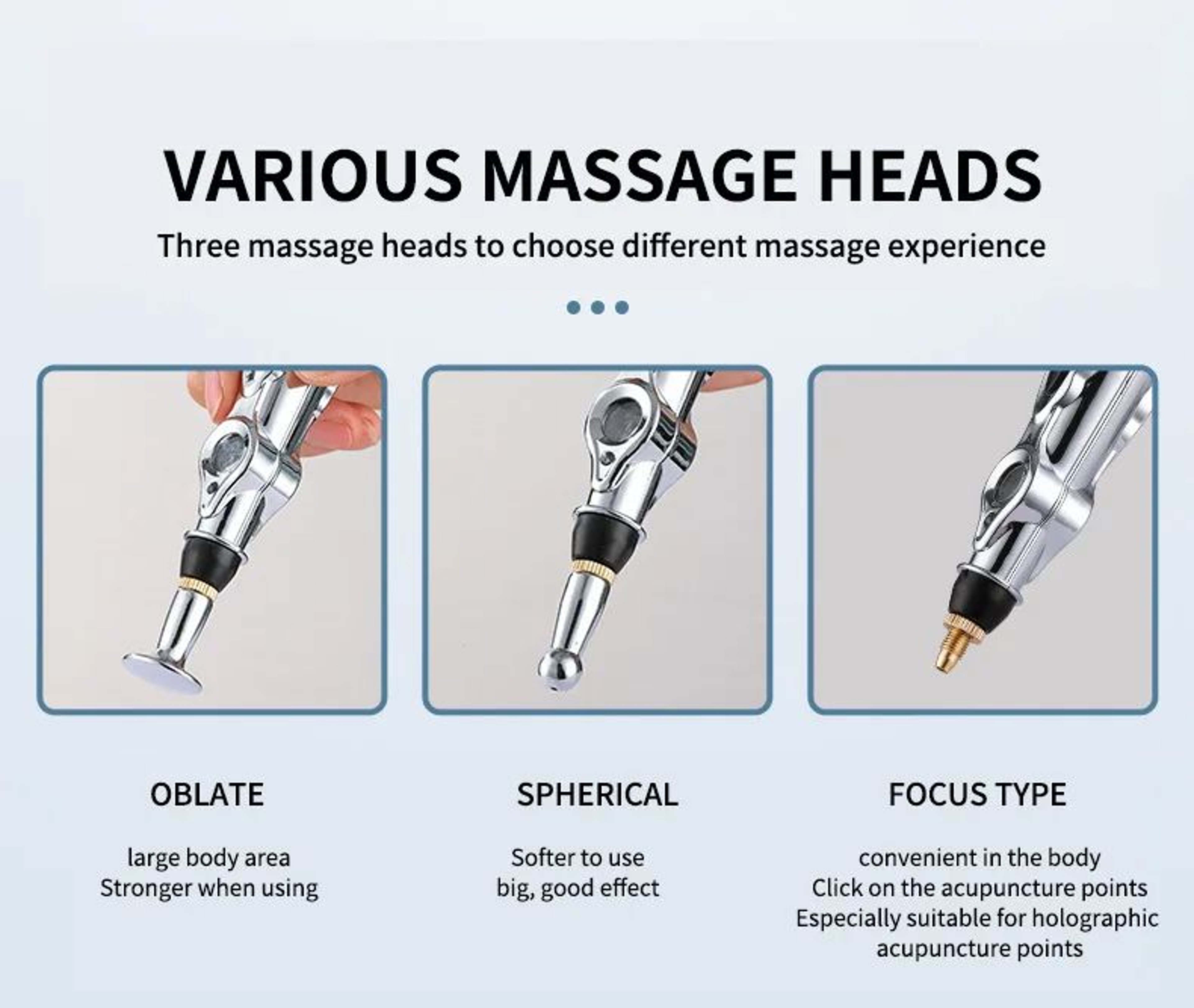 Electronic Acupuncture Massage Pen 6