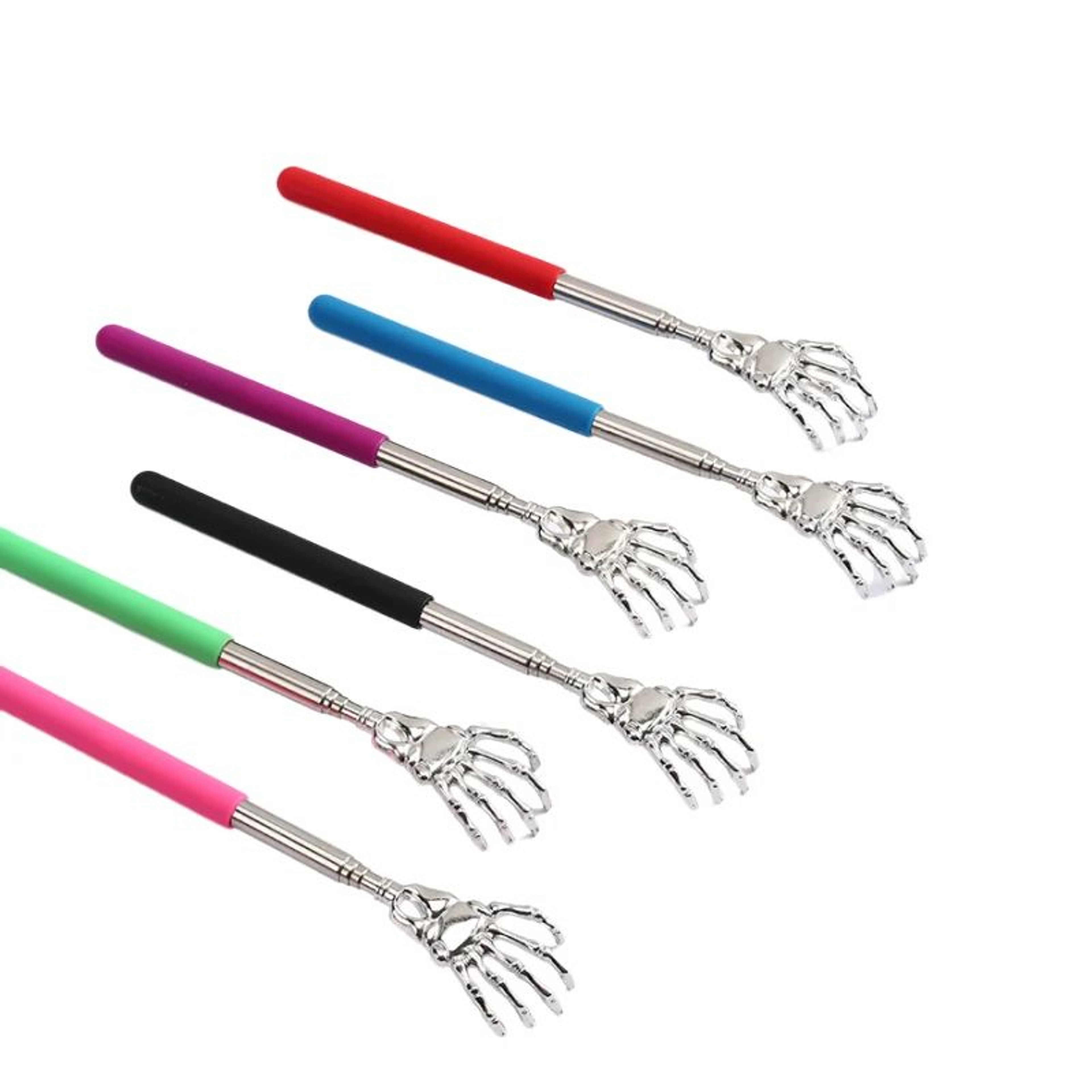 Retractable Stainless Steel Claw Back Massager 6