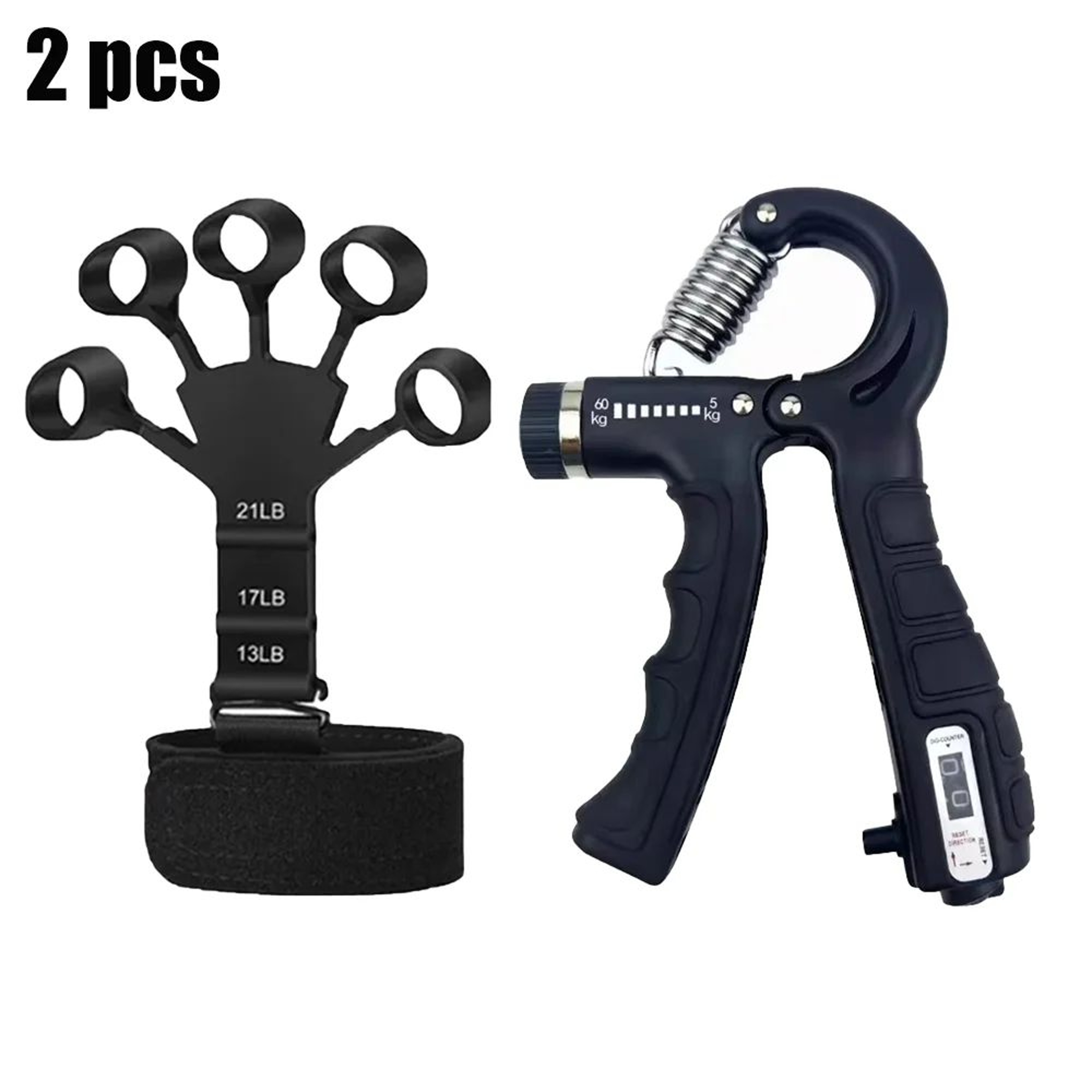 Adjustable Hand Grip Strength Trainer 20