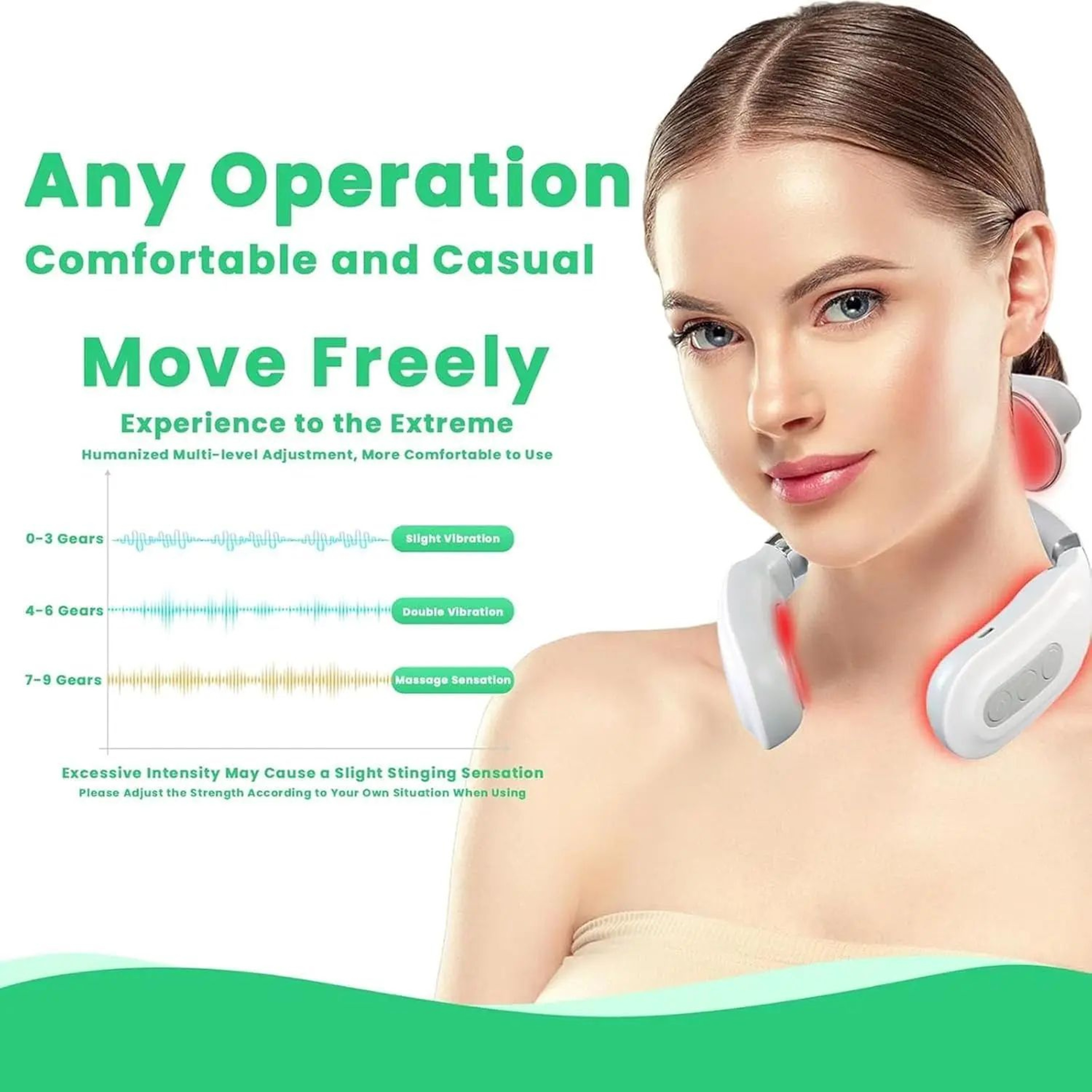 Smart U Shaped EMS Neck And Shoulder Massager 3