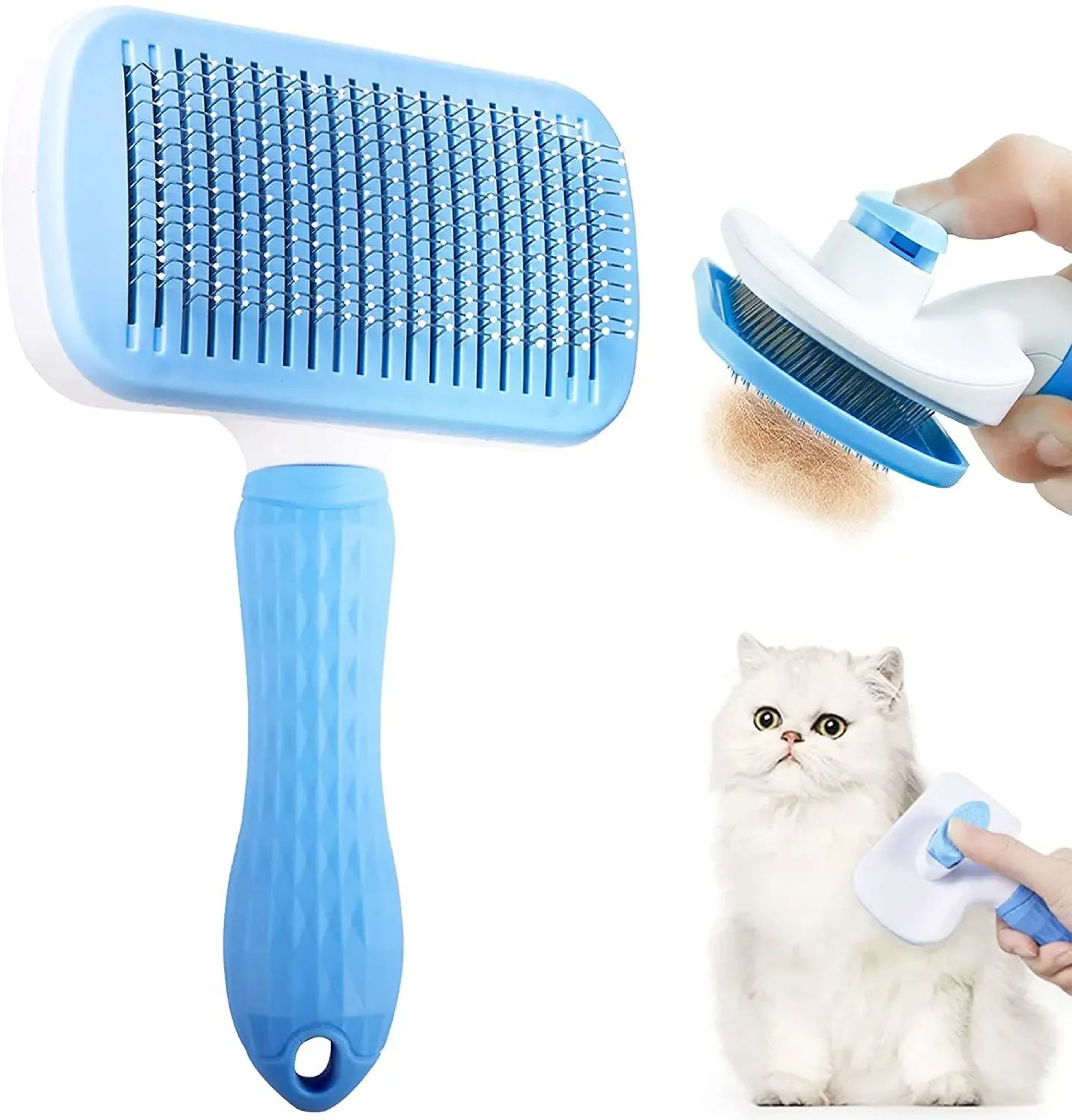 Pet Hair Remover Grooming Brush Comb 9