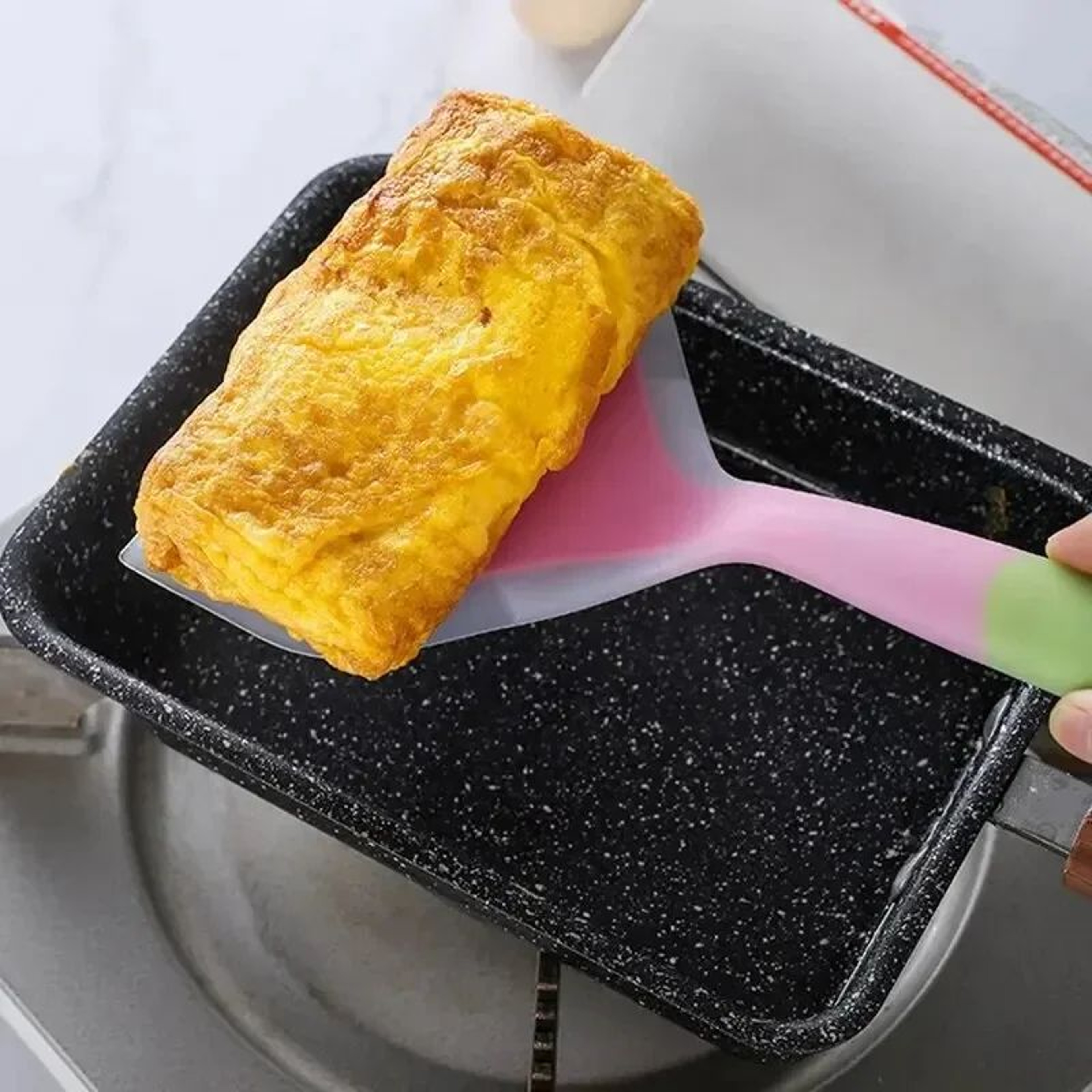 Silicone Kitchen Cooking Spatula Random Color 2