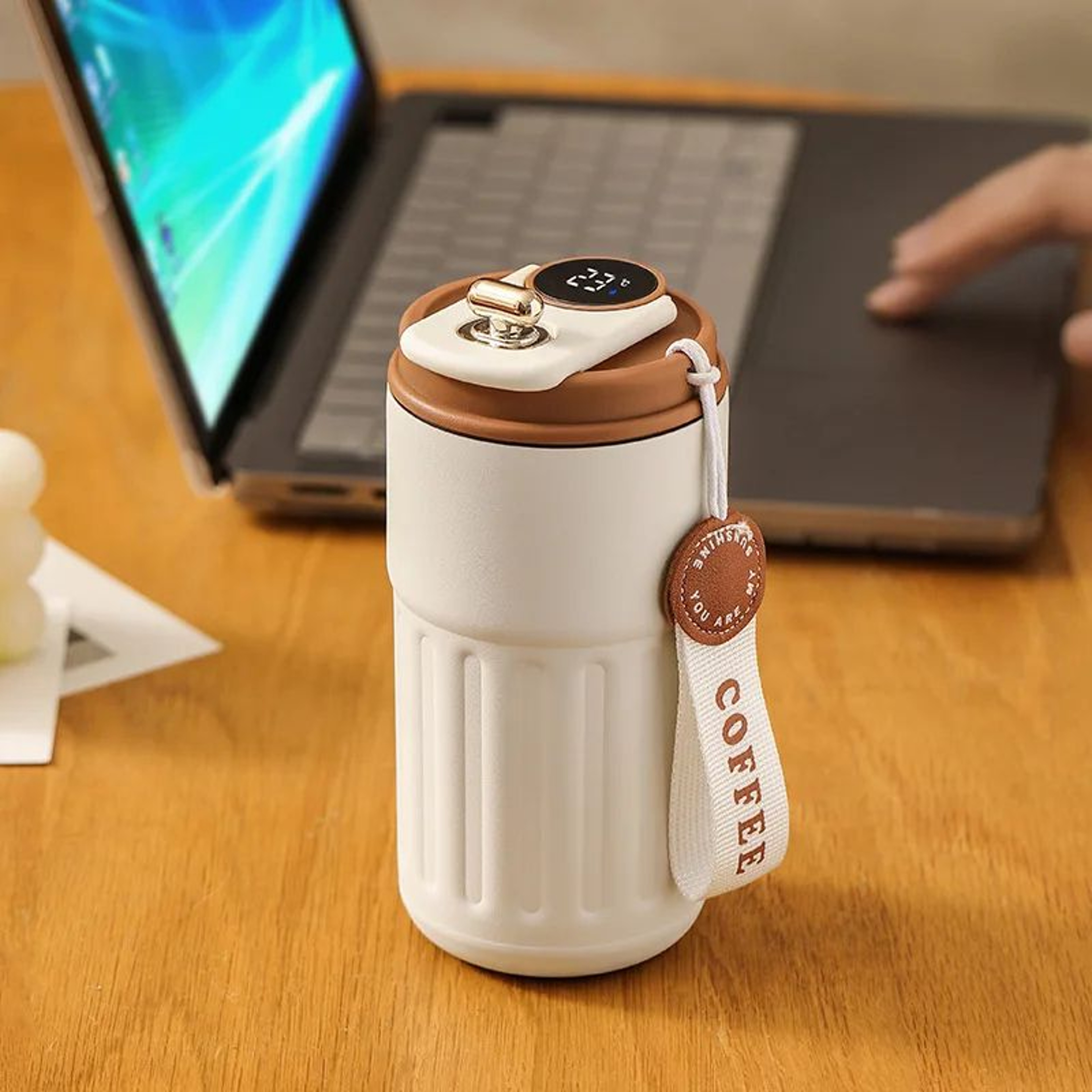 Smart Temperature Display Thermos Bottle 8
