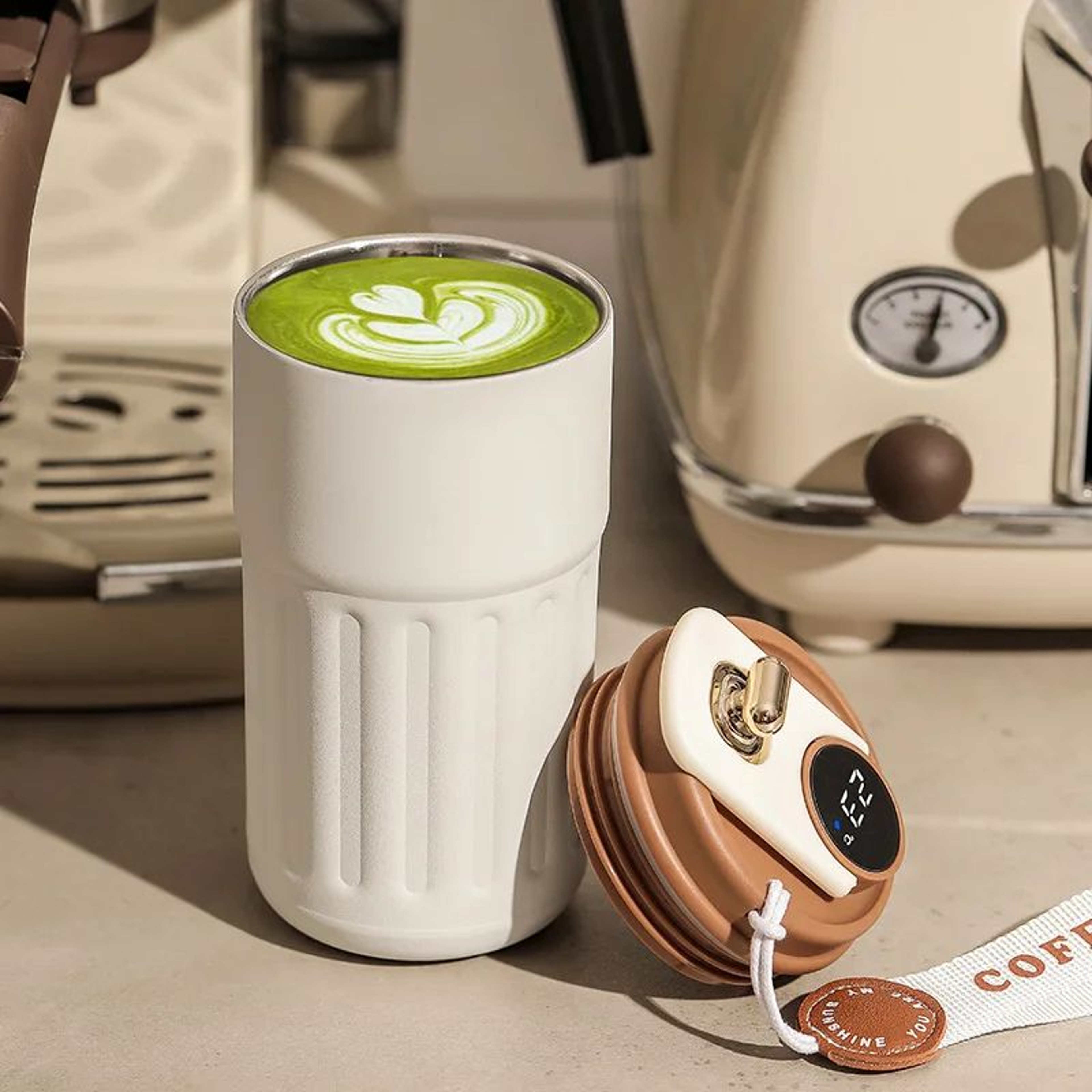 Smart Temperature Display Thermos Bottle 12