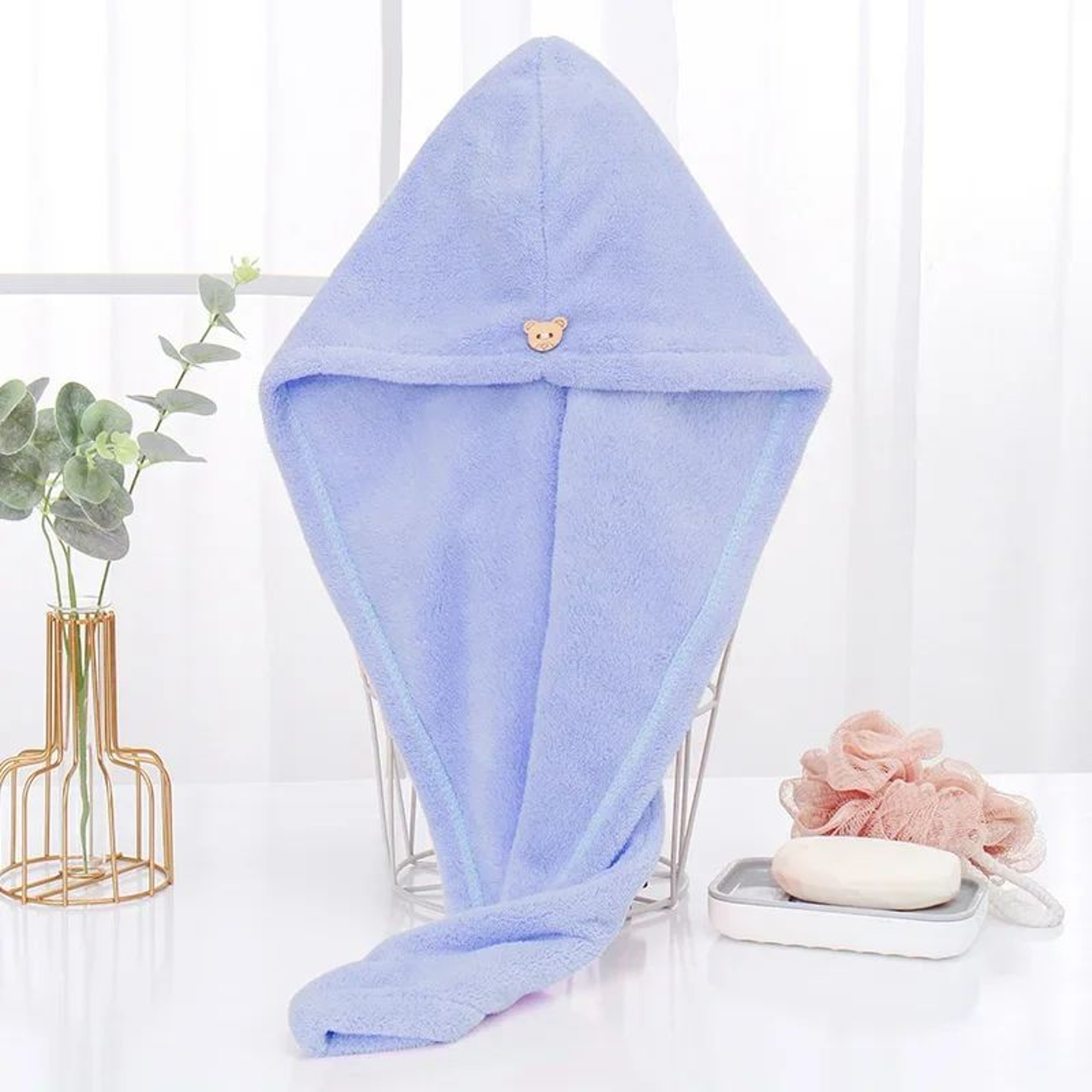 Microfiber Fast Dry Hair Wrap Towel 14