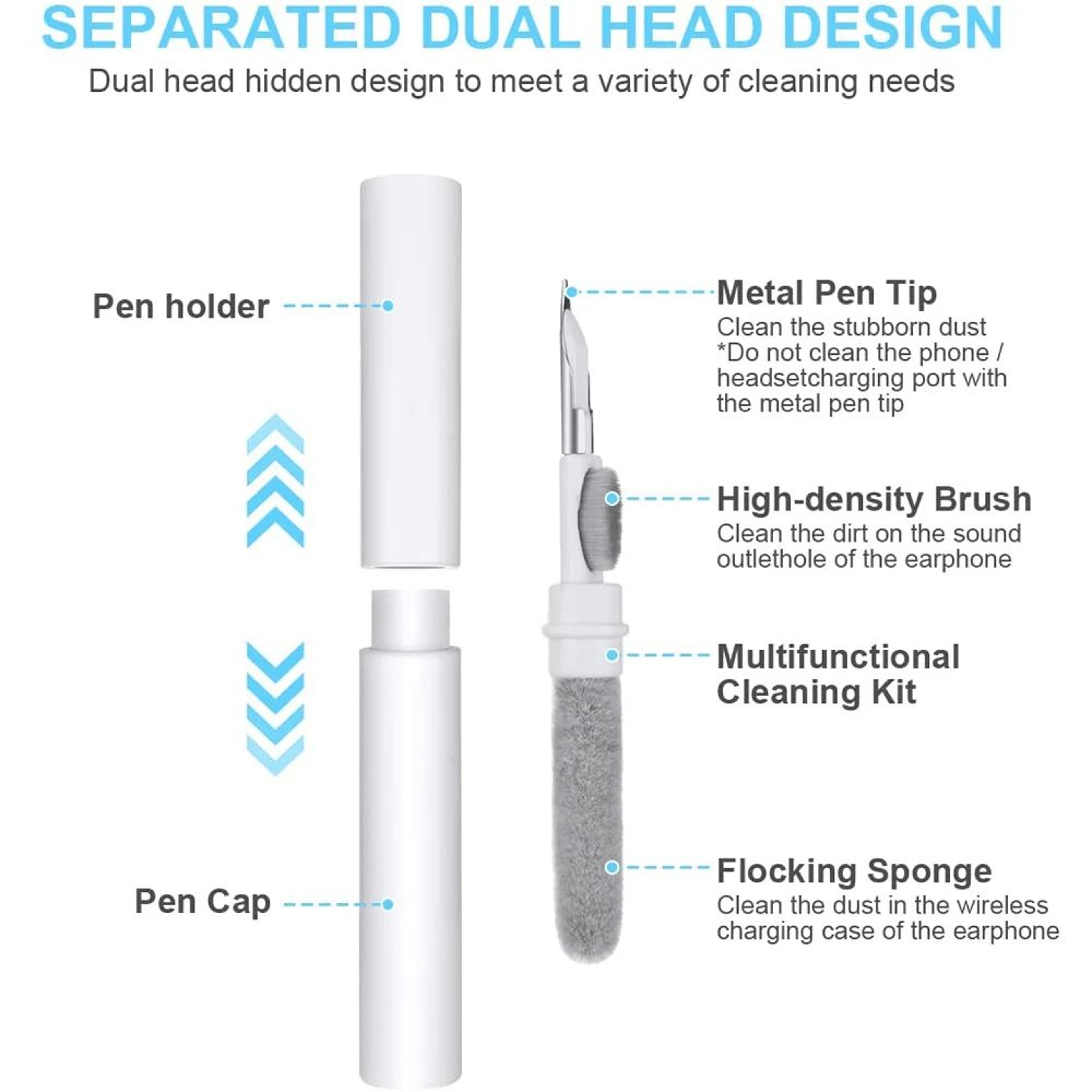 Bluetooth Earbuds Cleaning Kit 3