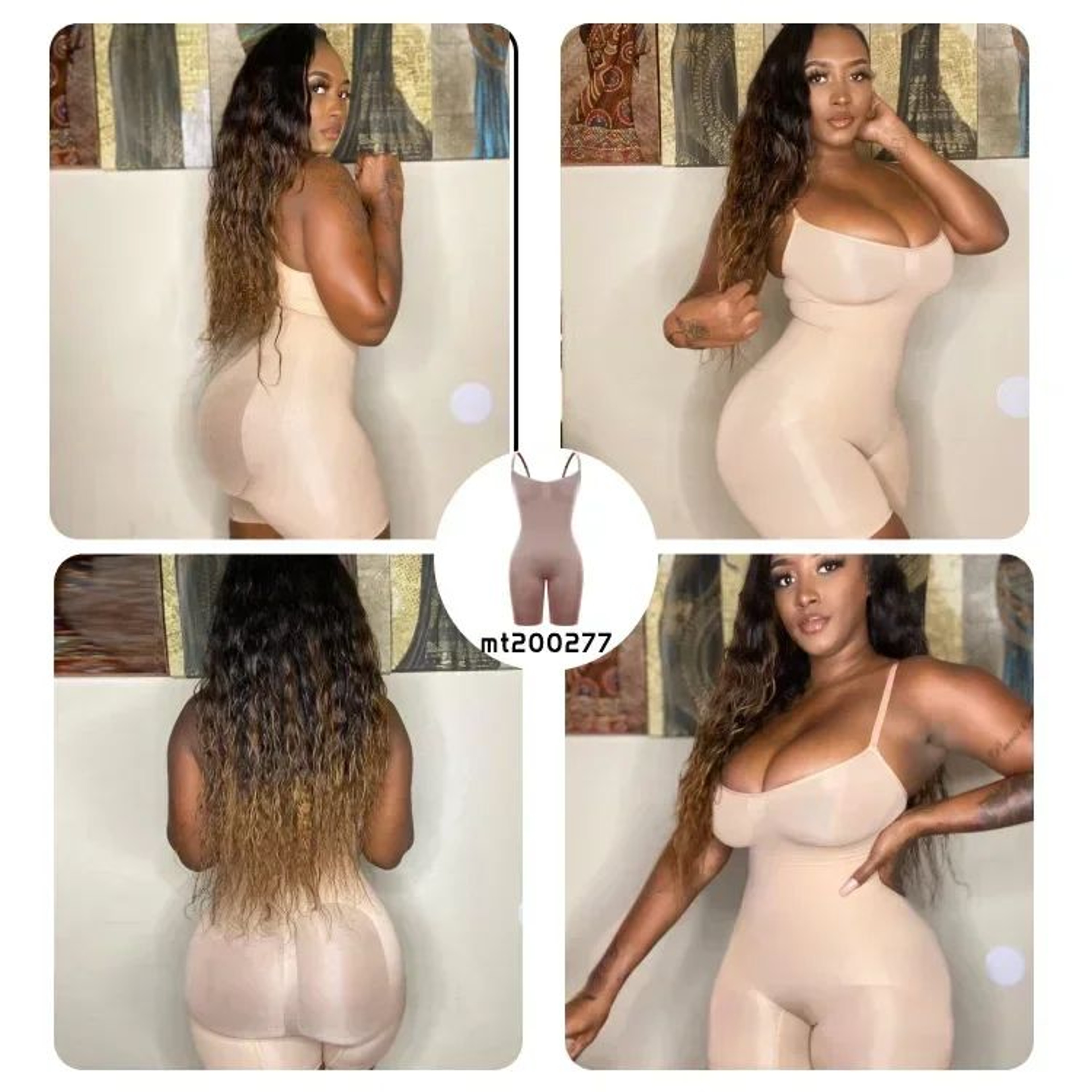 Seamless Tummy Control Shapewear Bodysuit 9